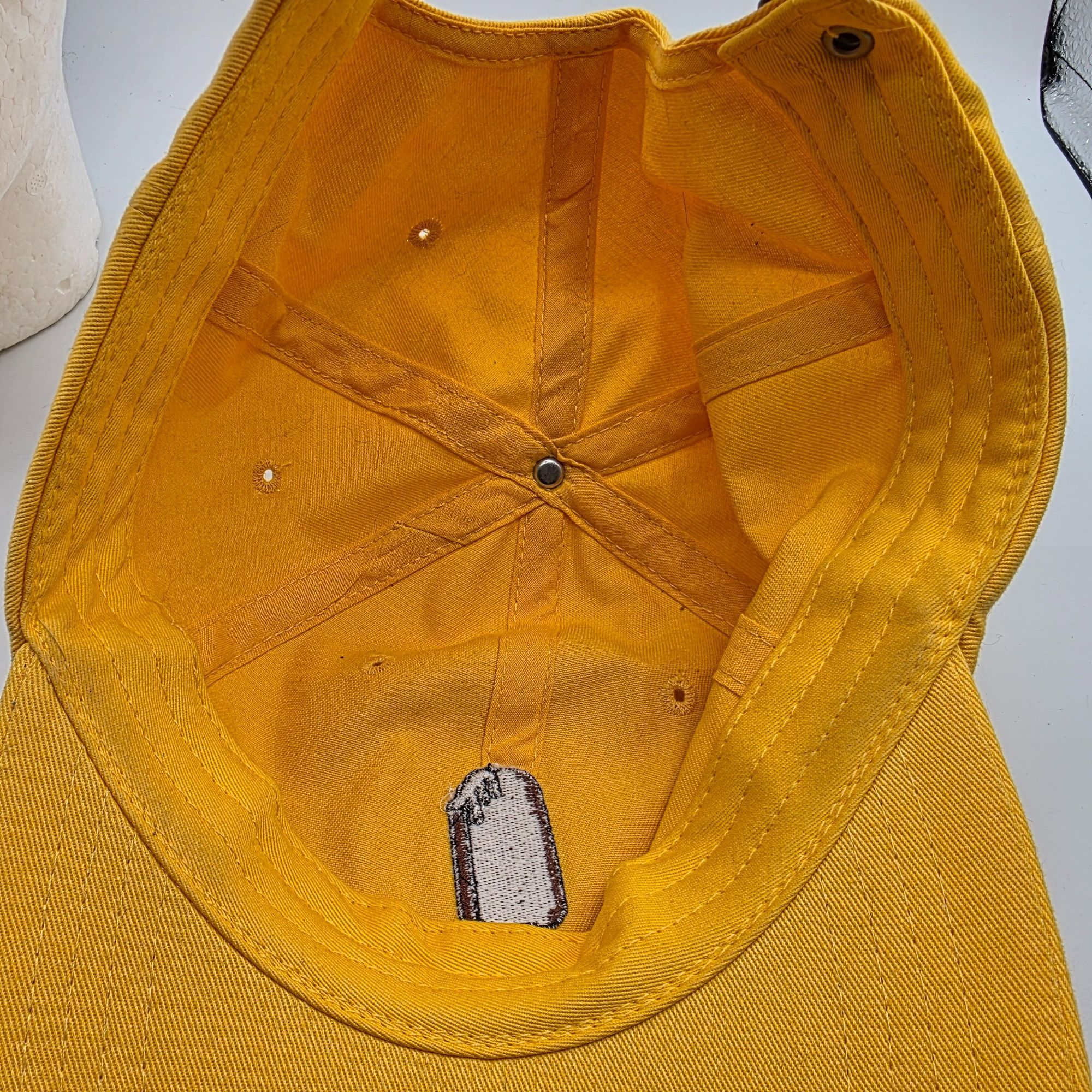 Other Yellow Baseball Dad Hat With Ice Cream Bar Adjustable Strapb Size ONE SIZE - 7 Thumbnail