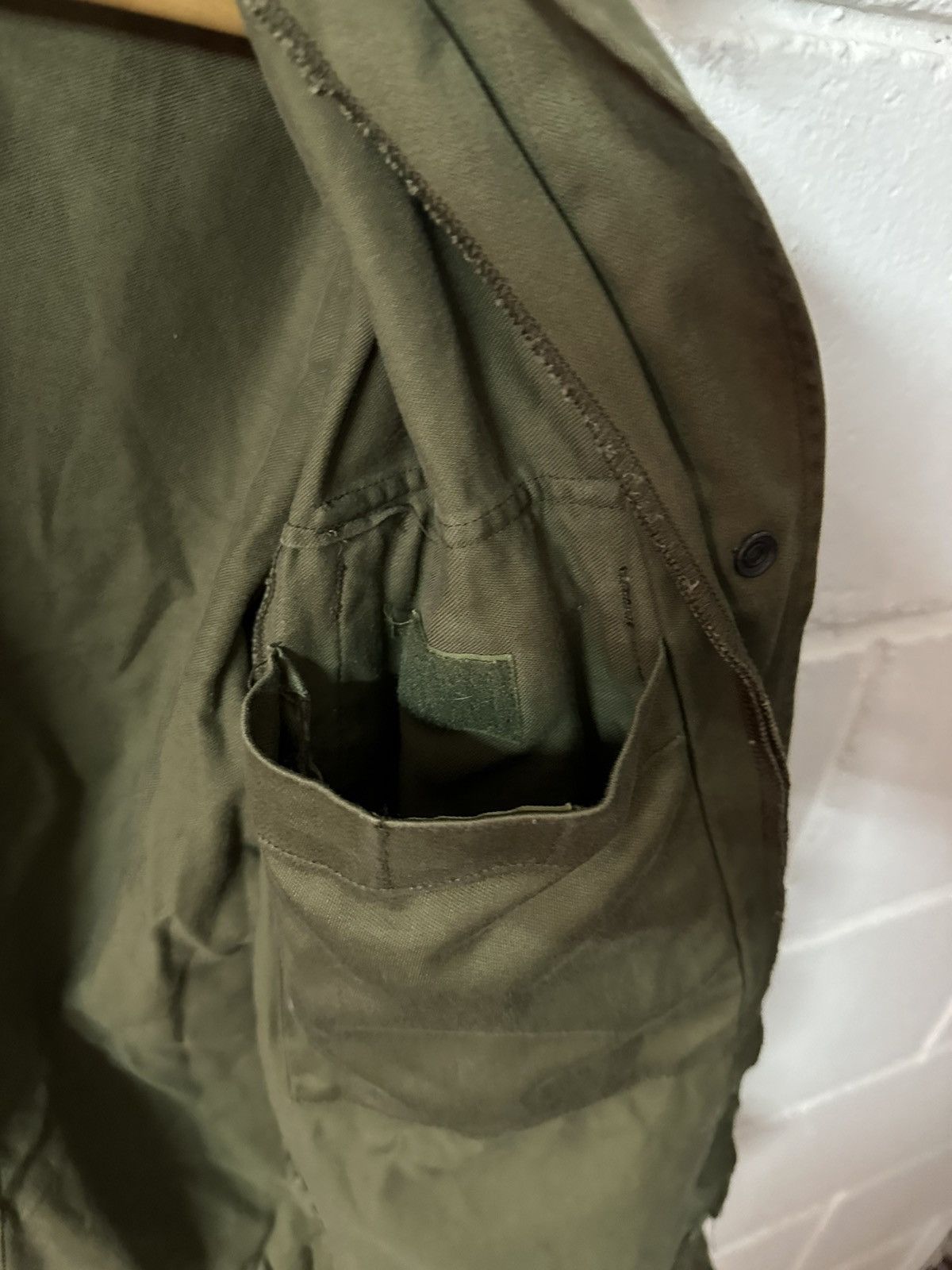 Vintage 1978 Dutch Military Green Jacket H. Van Puijenbroek Size US M / EU 48-50 / 2 - 9 Thumbnail