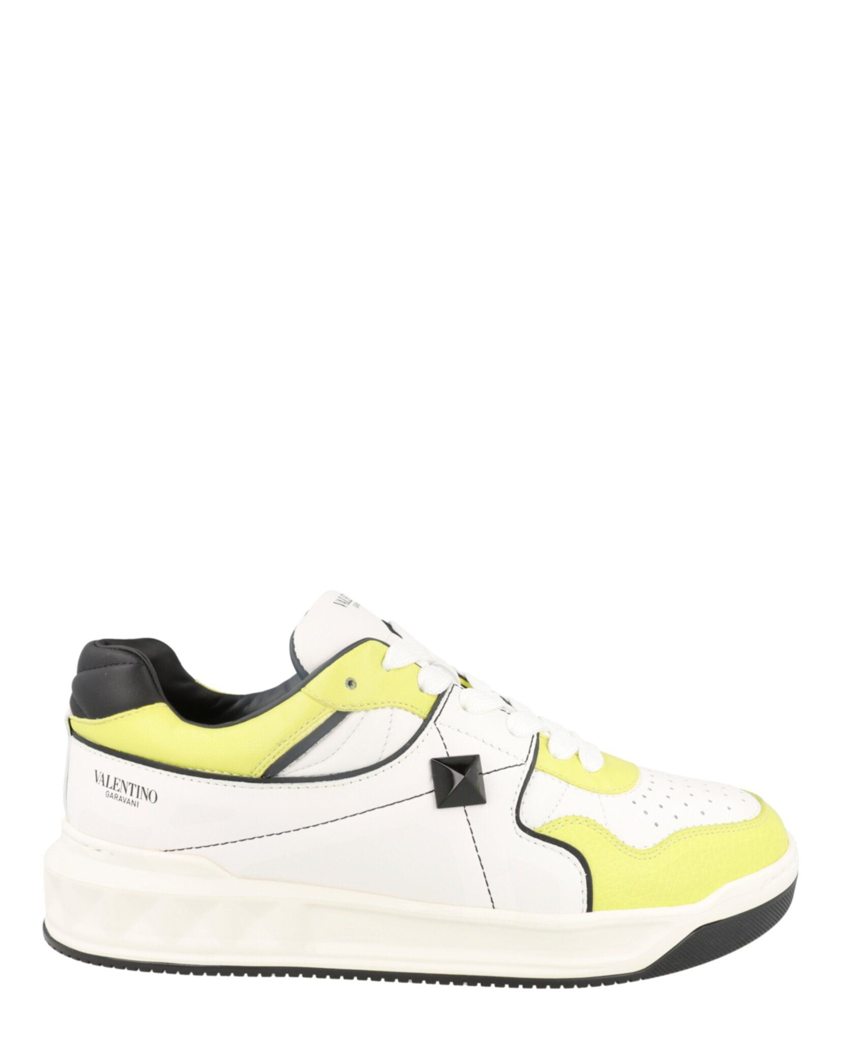 Valentino One Stud Leather Low-Top Sneakers Size US 9 / EU 42 - 1 Thumbnail