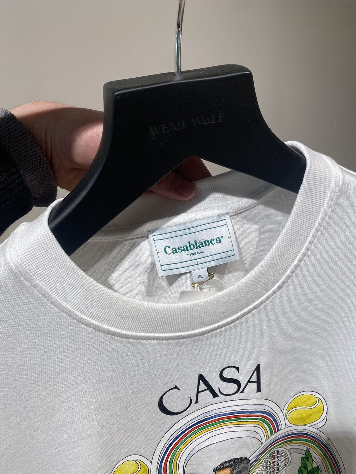 Casablanca BNWT Casablanca T-Shirt Size US XL / EU 56 / 4 - 2 Thumbnail