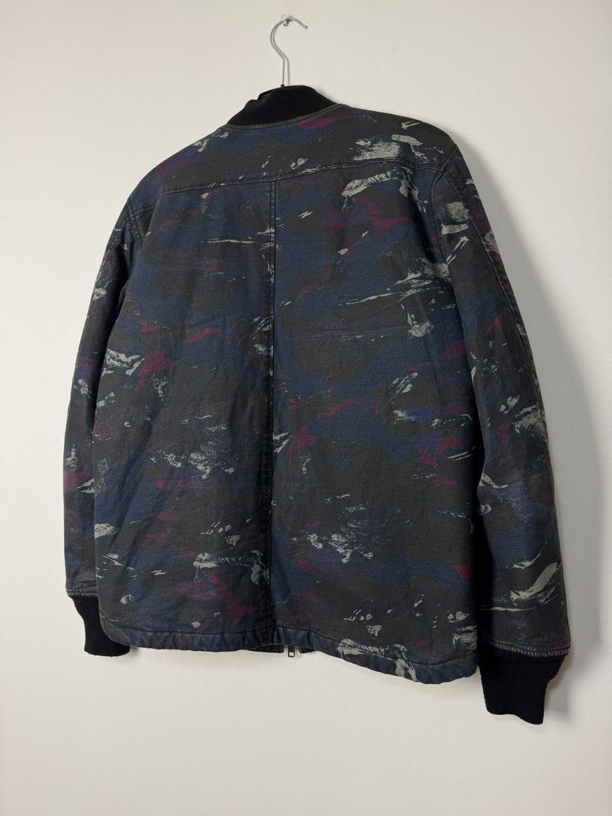 Diesel Rare Vintage Diesel Camo Bomber Jacket Avant-Garde Style Size US M / EU 48-50 / 2 - 9 Thumbnail