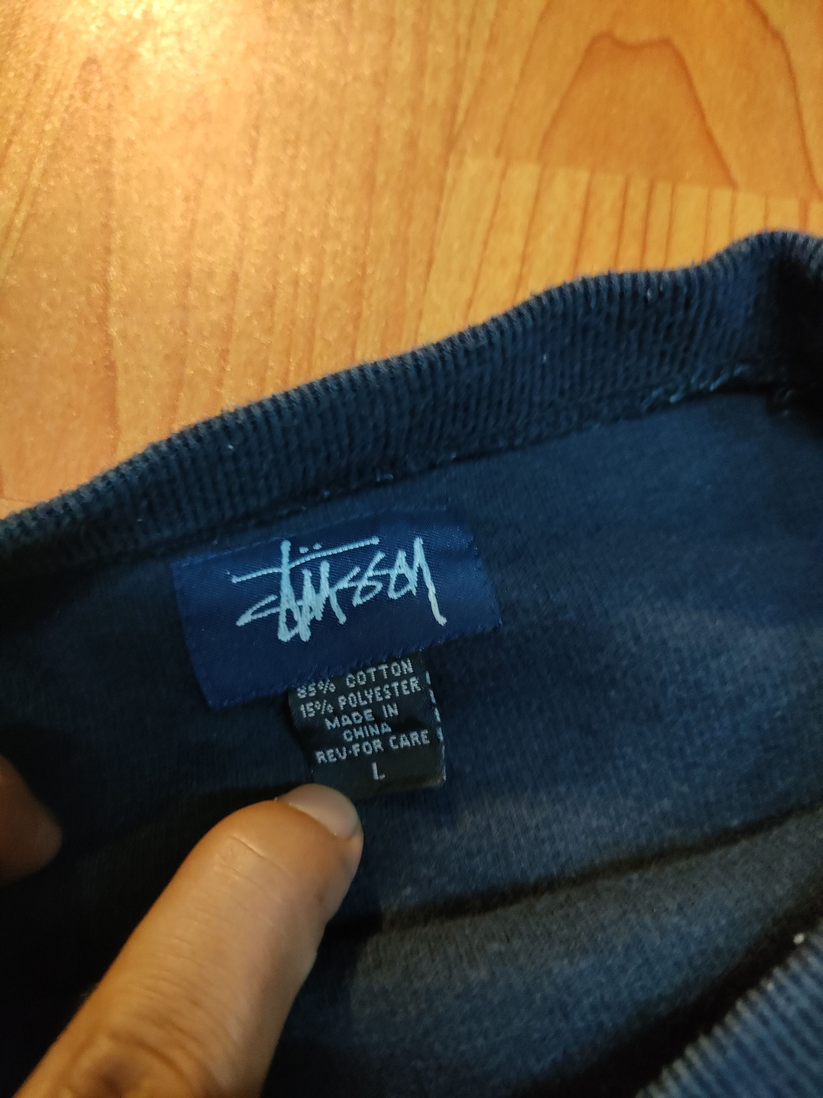 Stussy Stussy Stripe Sweatshirt Size US L / EU 52-54 / 3 - 3 Thumbnail