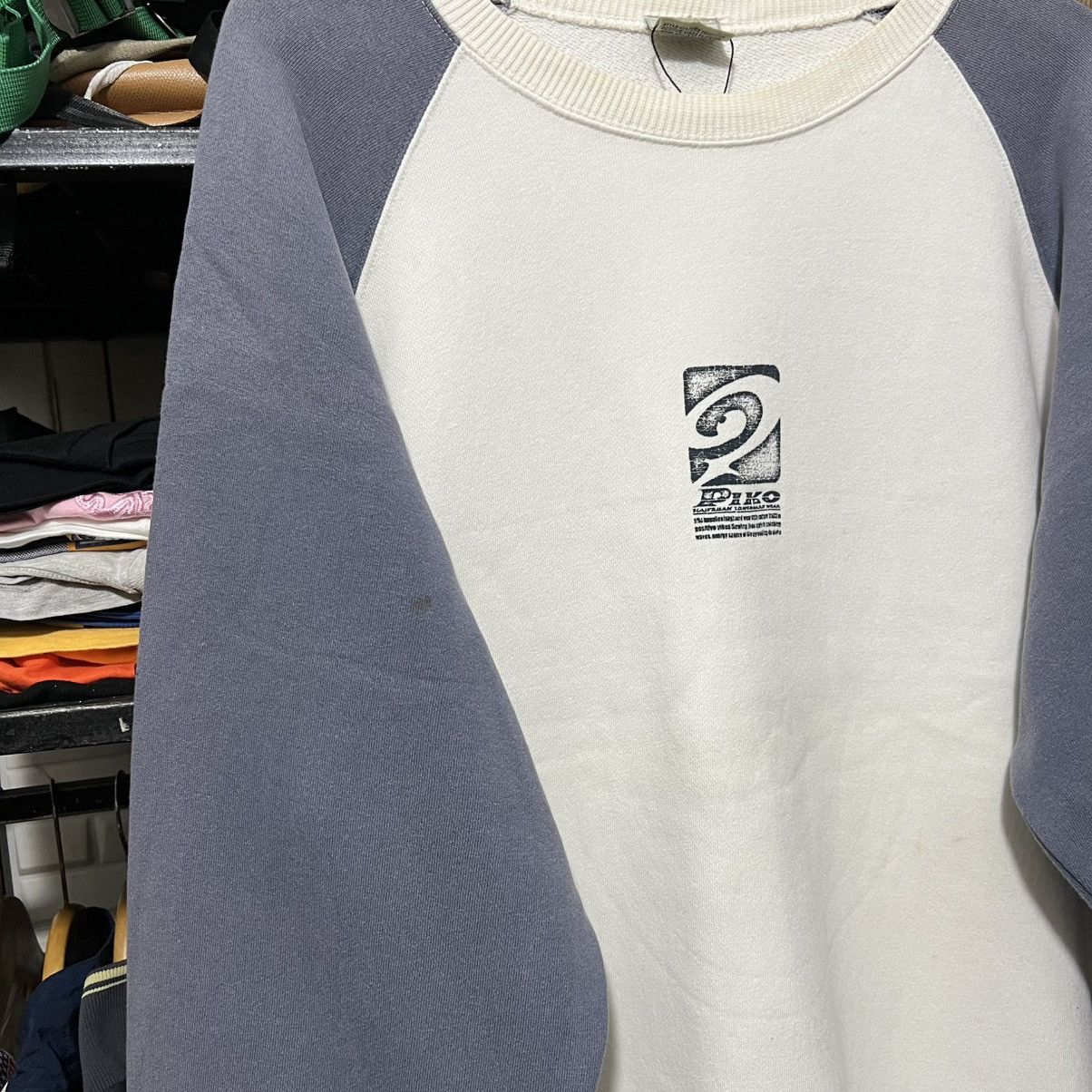 Japanese Brand × Vintage Vintage piko hawaiian sweatshirt crewneck Size US L / EU 52-54 / 3 - 7 Thumbnail