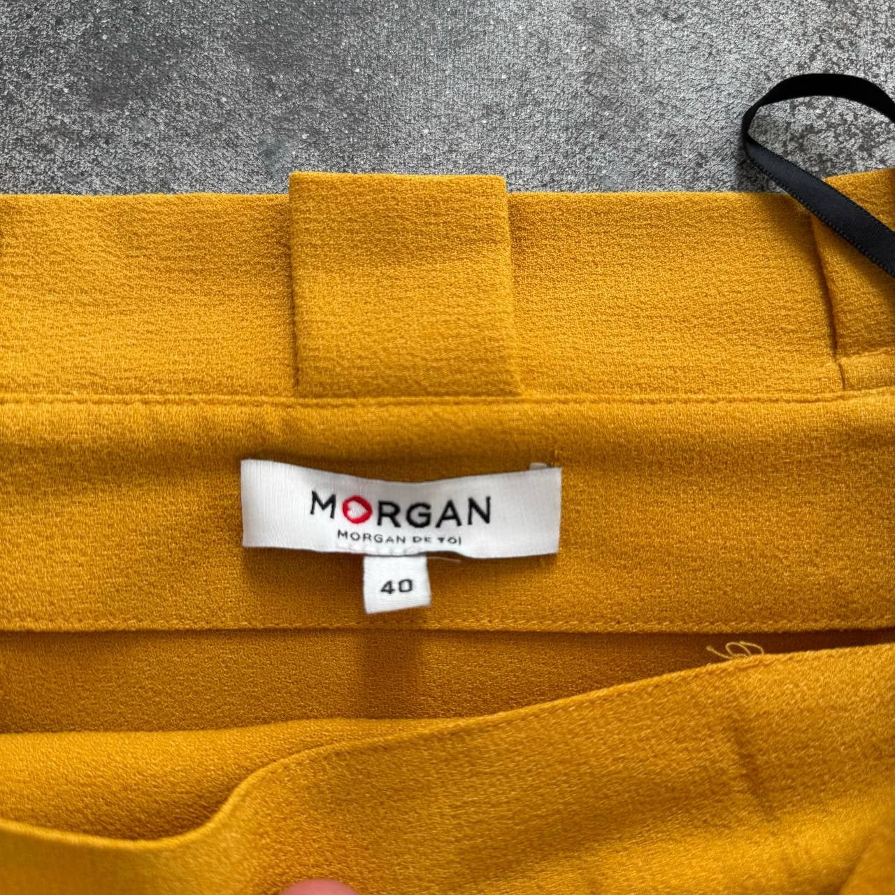 Morgan de Toi Vintage Belted Mini Skirt