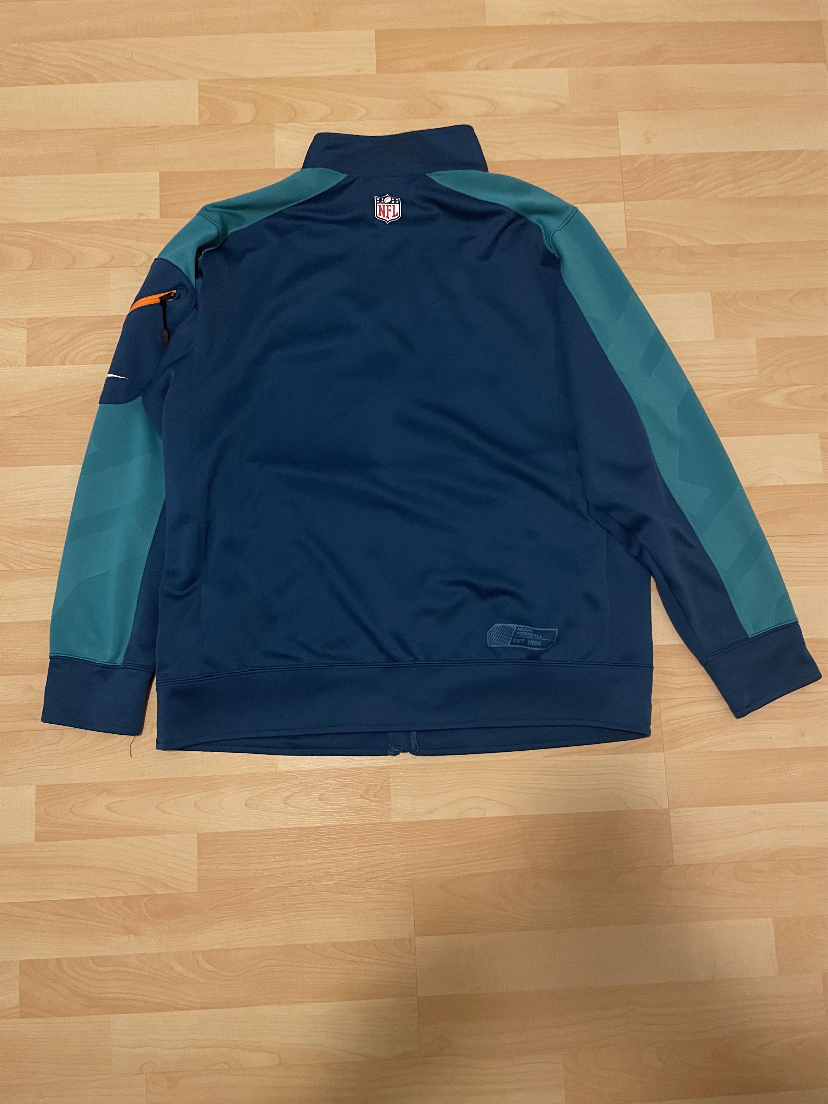 Nike Nike NFL Miami Dolphins jacket Size US XL / EU 56 / 4 - 2 Thumbnail