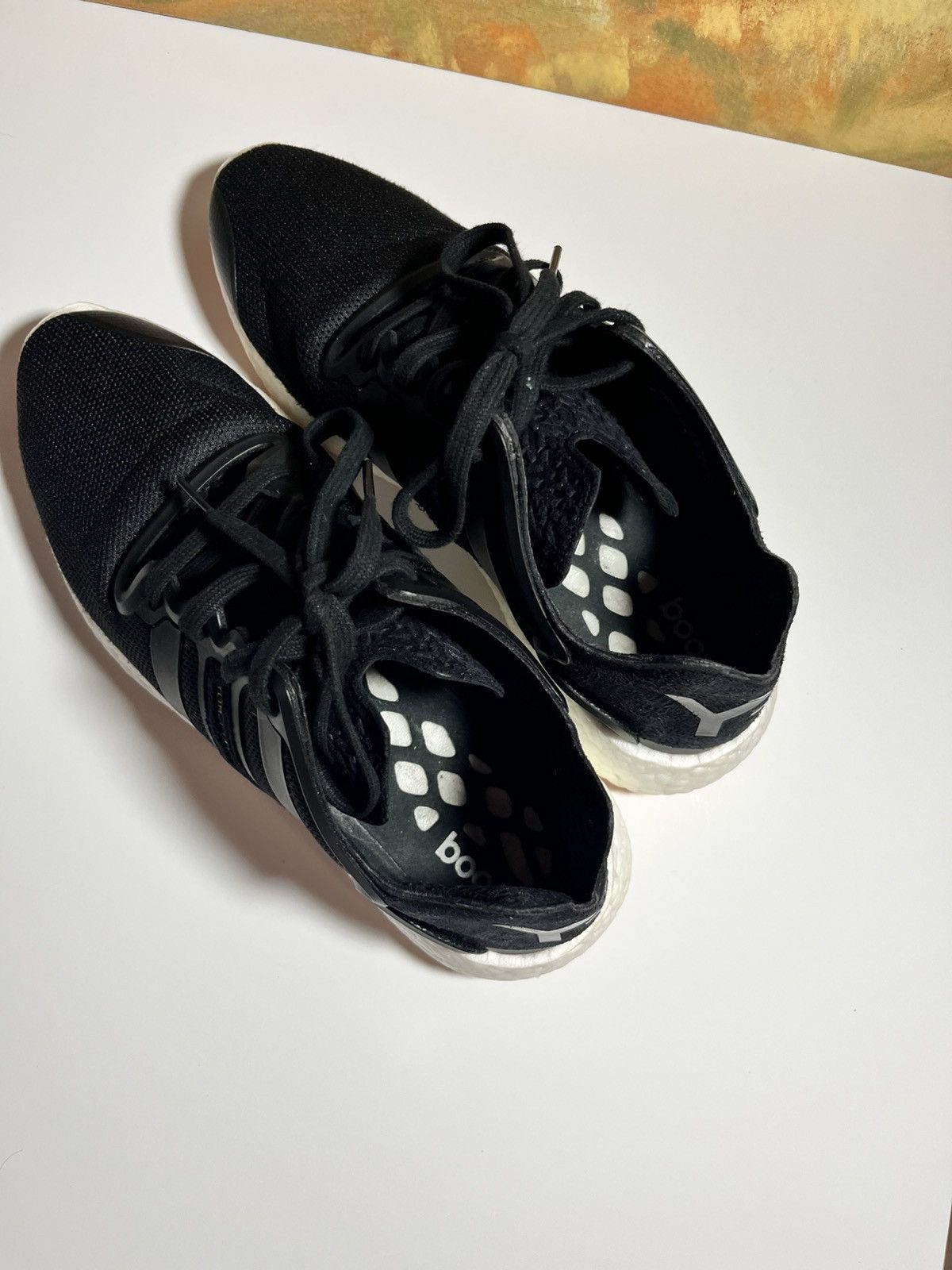 Adidas × Designer × Yohji Yamamoto Y-3 Yohji boost Adidas Size US 7.5 / EU 40-41 - 6 Thumbnail