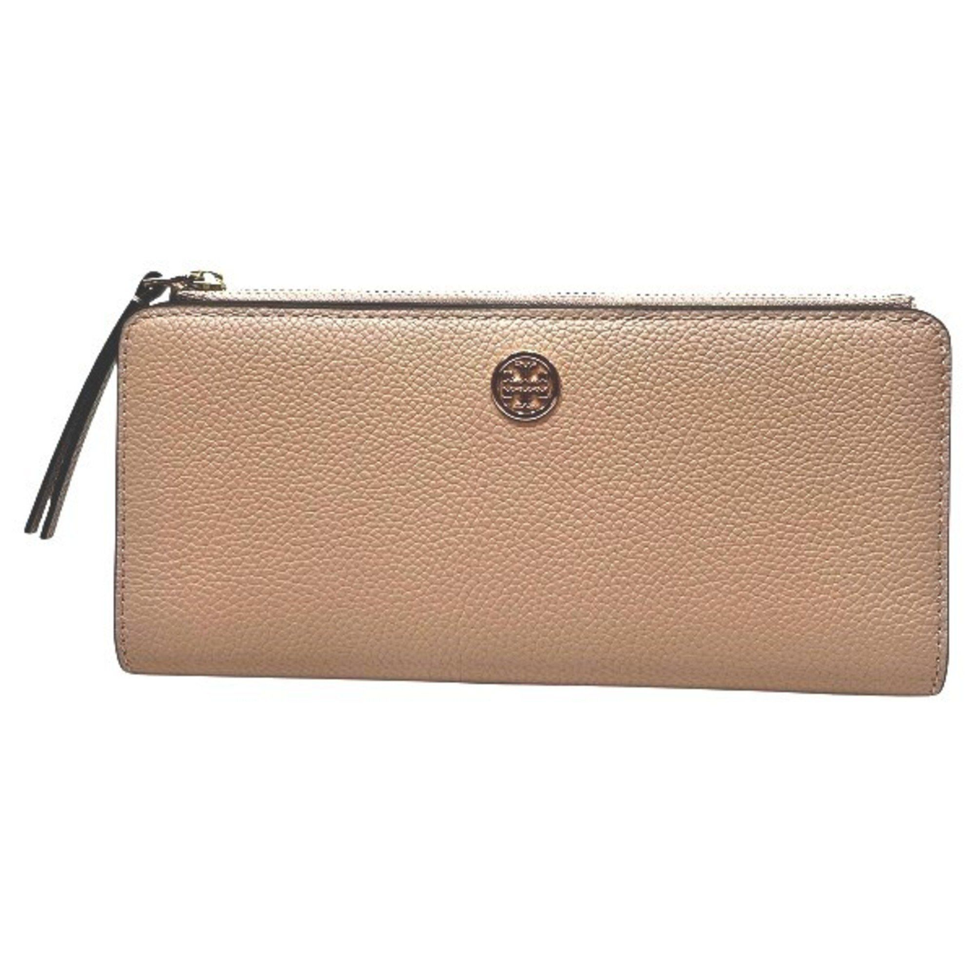 Tory Burch Tory Burch Robinson Pebbled Zip Wallet 87161 Long for Women Size ONE SIZE - 1 Thumbnail