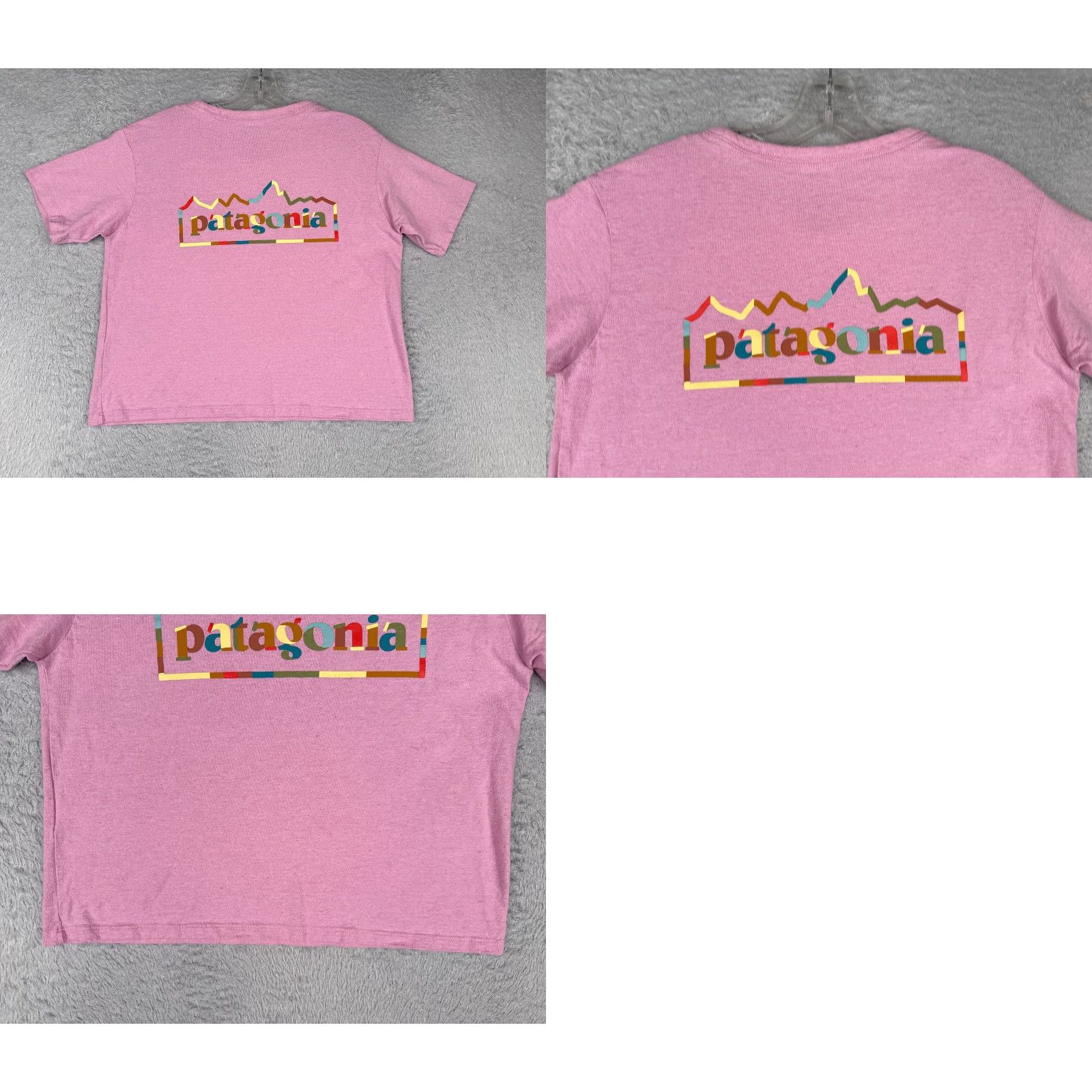 Patagonia Patagonia Shirt Women XS Pink Short Sleeve Crew Cotton Blend Cropped T-Shirt Size XS / US 0-2 / IT 36-38 - 9 Thumbnail