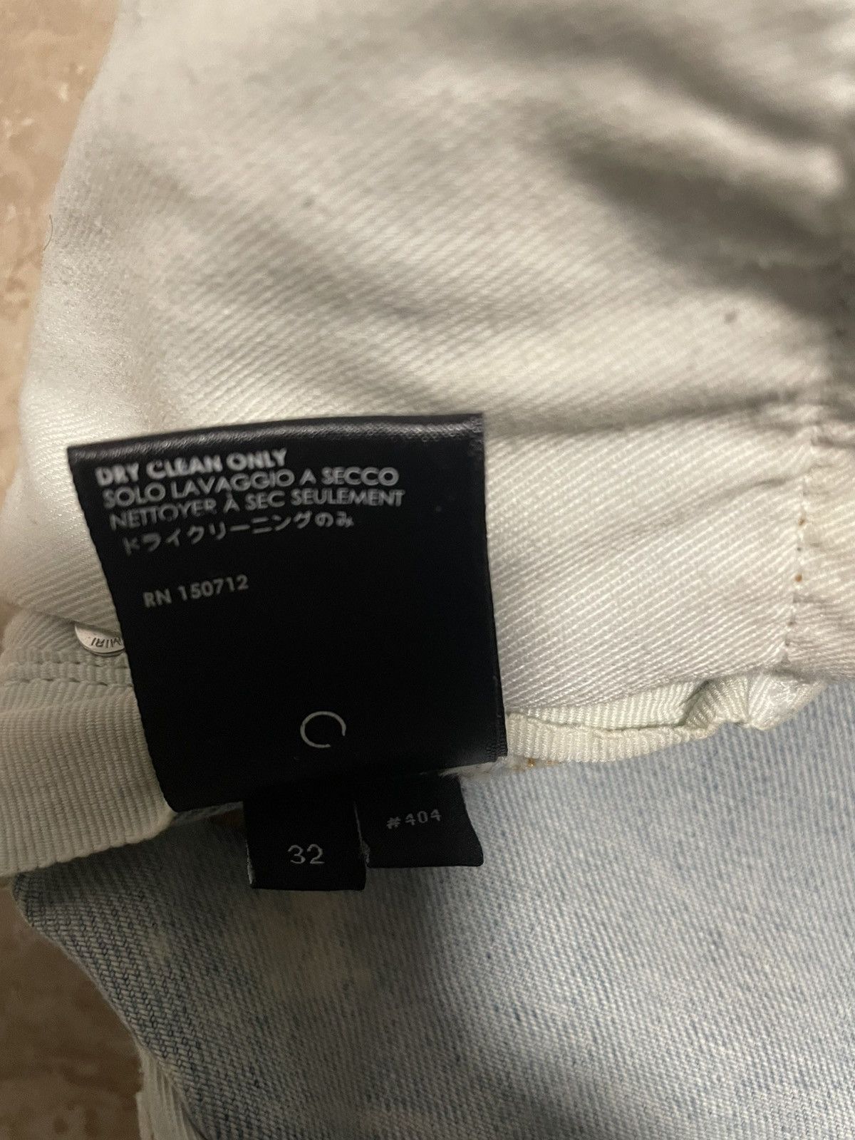 Amiri Amiri/ Bleach Splatter Trasher Mlnus Size US 32 / EU 48 - 7 Thumbnail