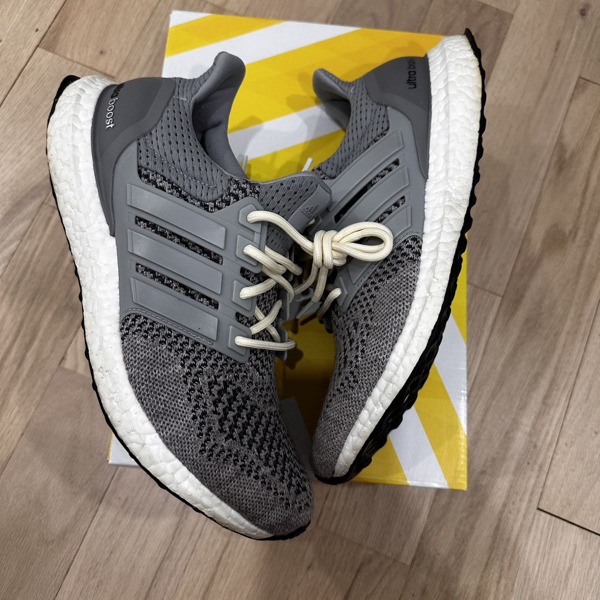 Adidas Adidas ultra boost wool grey Size US 8 / EU 41 - 1 Thumbnail