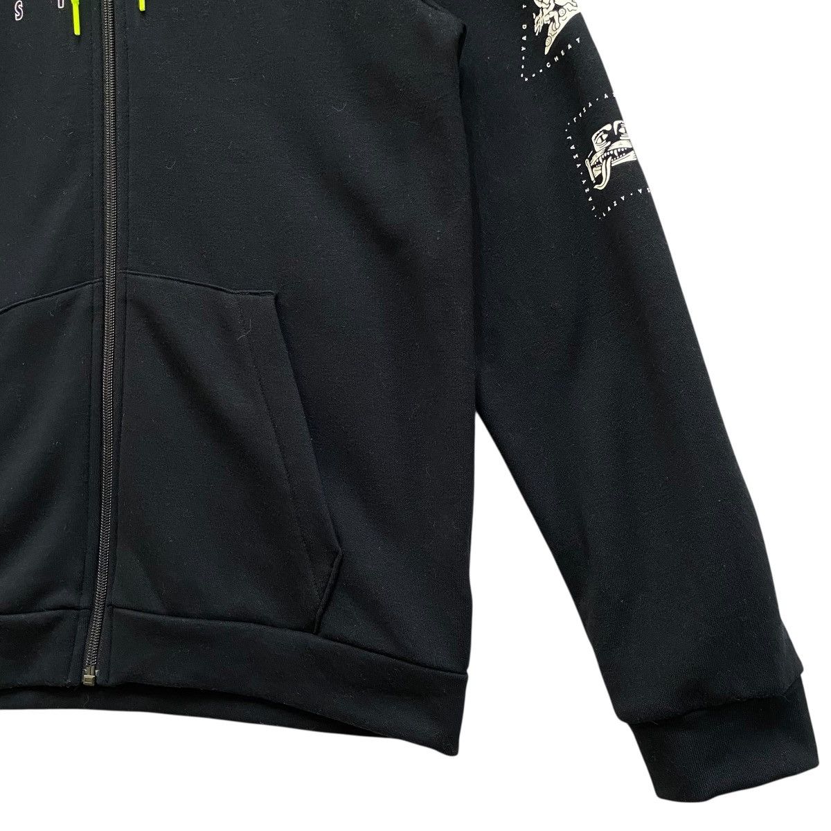 Nike Nike Dri-Fit Full Zip Hoodie Black Neon Graphic Small Size US S / EU 44-46 / 1 - 5 Thumbnail
