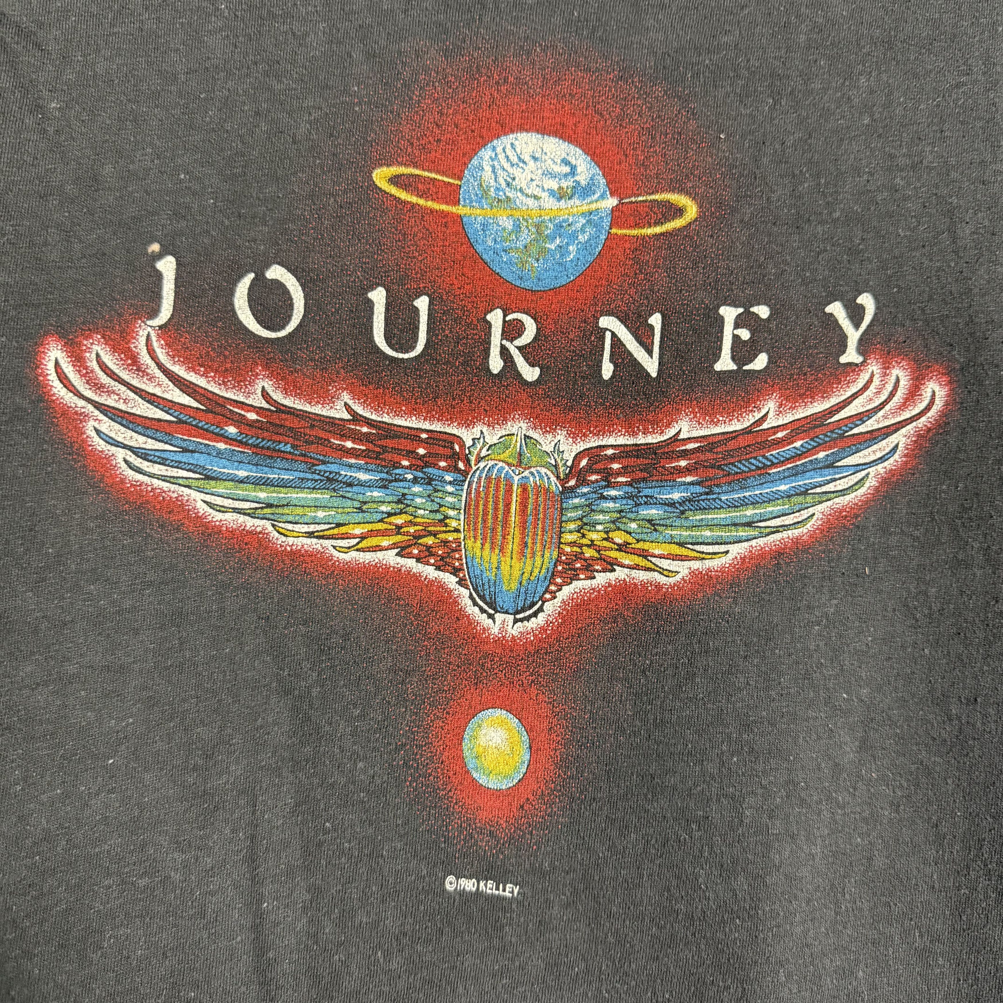 Band Tees 🔥RARE🔥Vintage Journey Band 1980 World Tour T-shirt Size US L / EU 52-54 / 3 - 2 Thumbnail