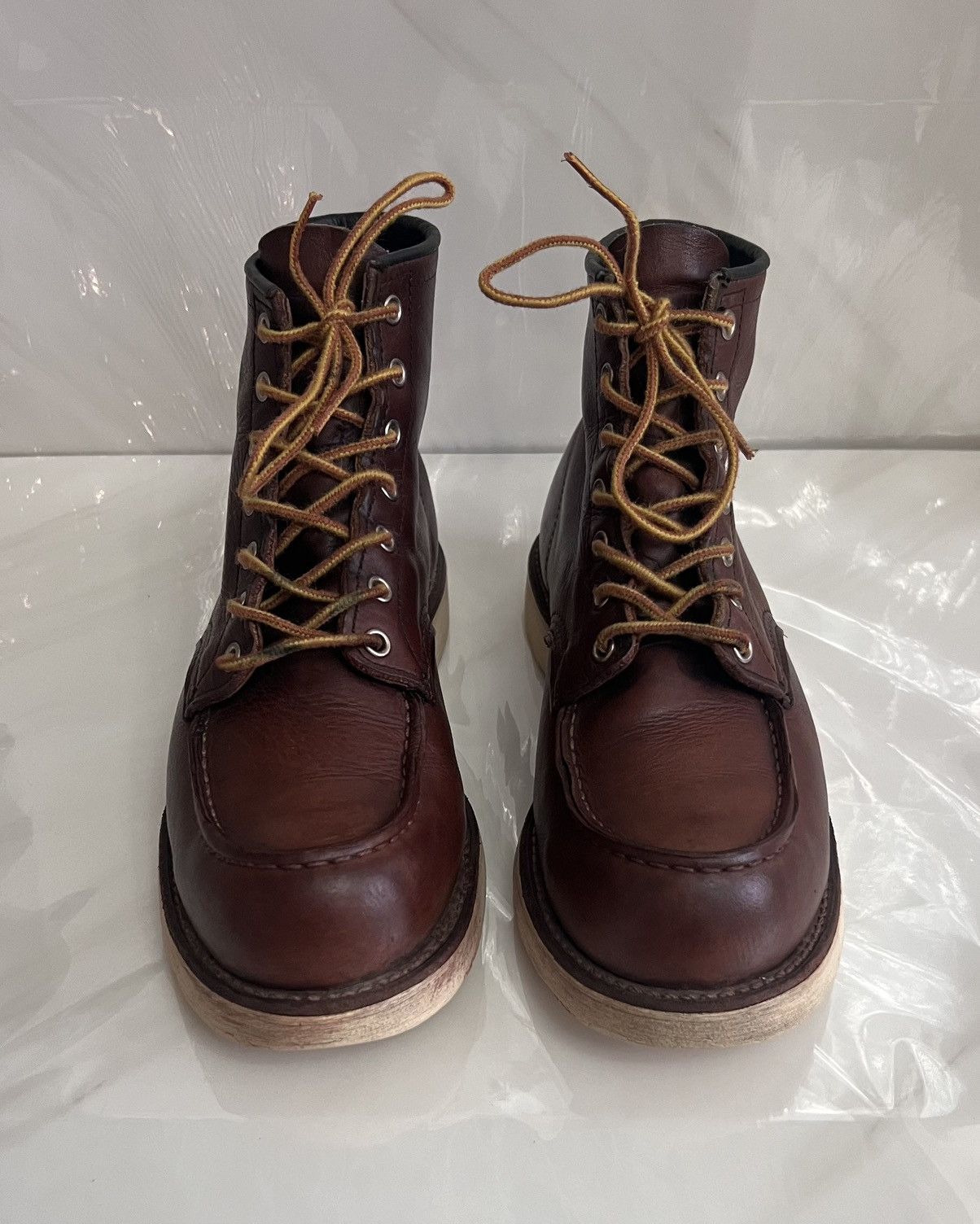 Red Wing Red wing #8138 classic moc toe brown leather boot size 9 D Size US 9 / EU 42 - 2 Thumbnail