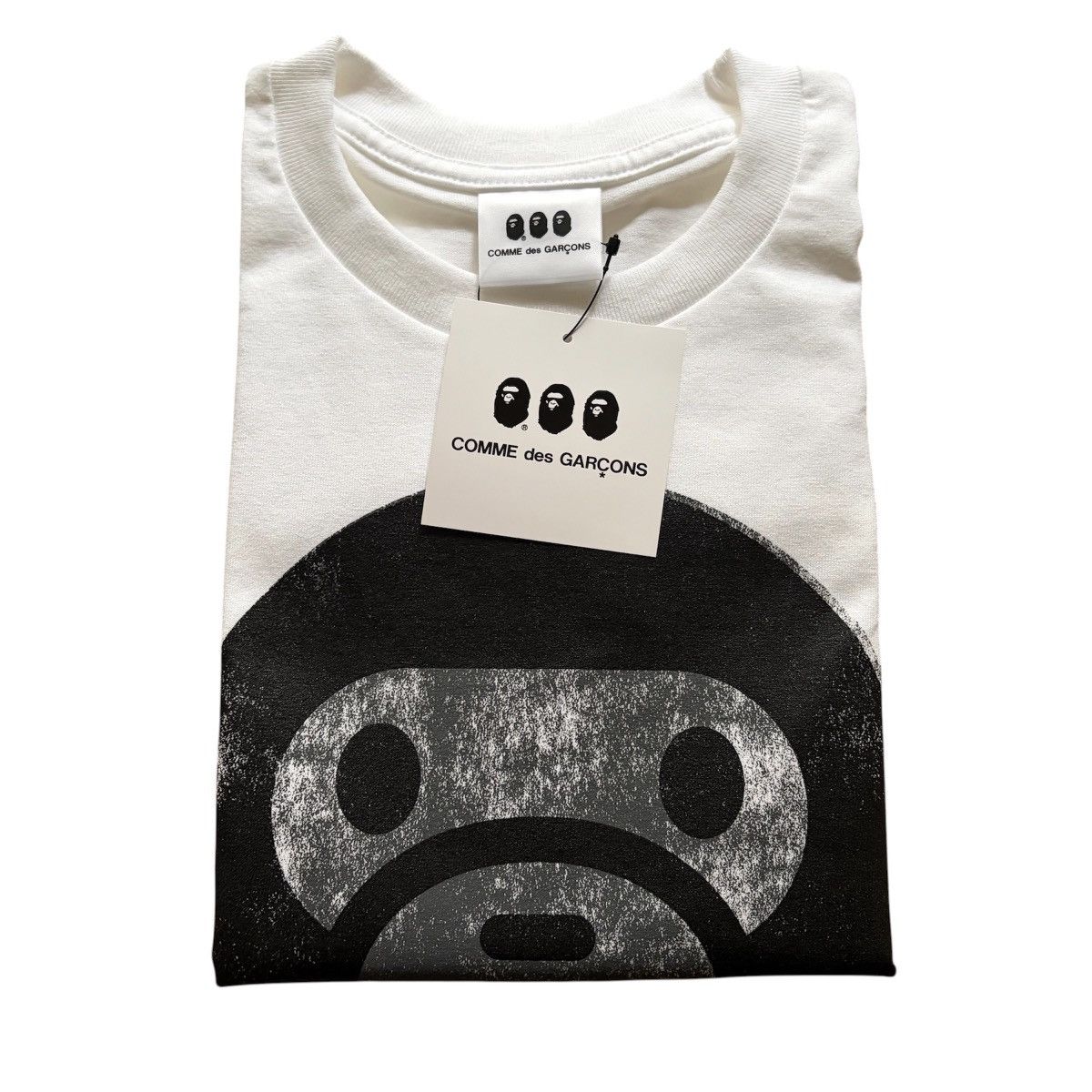 Bape × Comme des Garcons BAPE COMME des GARCONS BIG BABY MILO TEE Size US L / EU 52-54 / 3 - 2 Thumbnail
