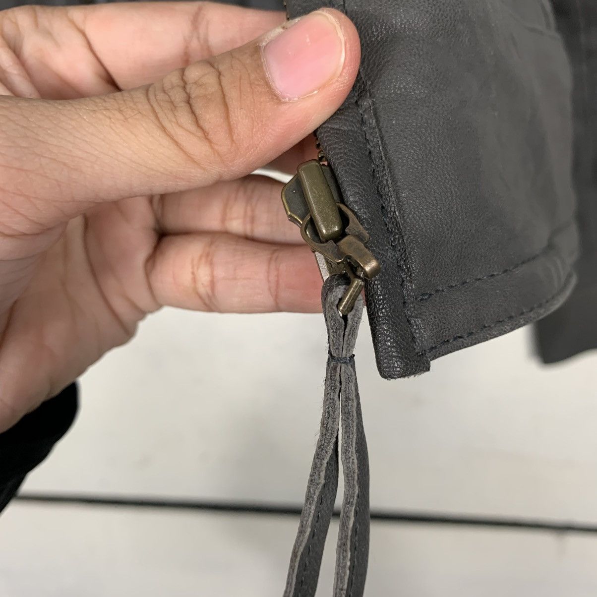 Japanese Brand Japanese Brand Eddy Formation Women Leather Jacket Size S / US 4 / IT 40 - 14 Thumbnail