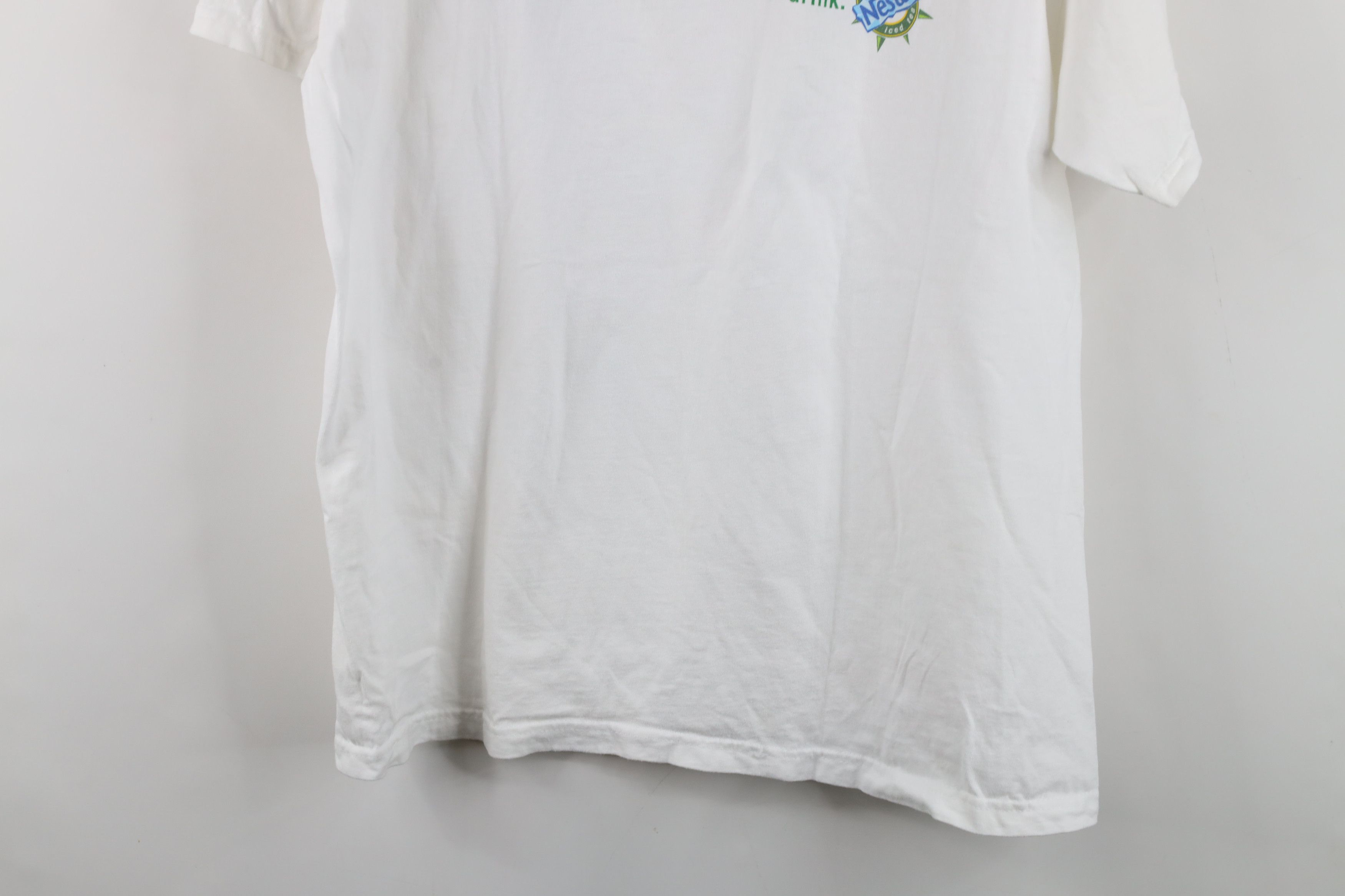 Vintage Vintage 90s Pure Nestea Iced Tea Road Less Traveled T-Shirt Size US L / EU 52-54 / 3 - 12 Thumbnail