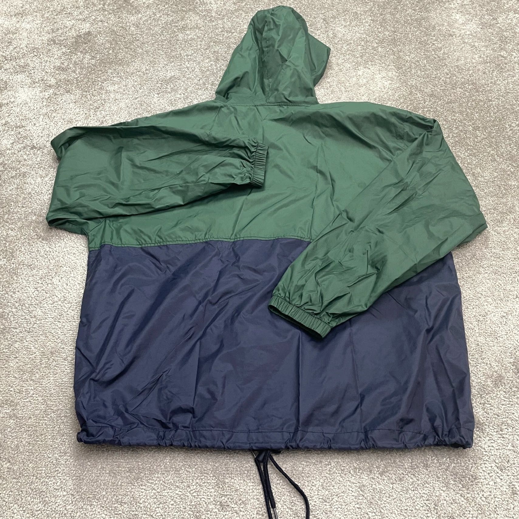 Disney Walt Disney World Hoodie Windbreaker Jacket Mens Large Green Blue Lightweight Size US L / EU 52-54 / 3 - 2 Thumbnail