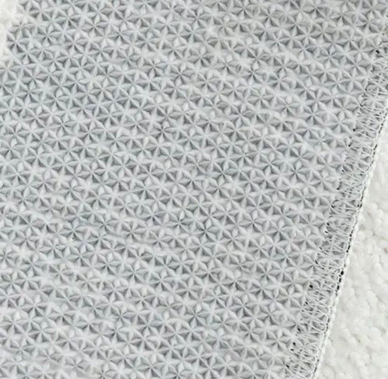 Designer Fluffy Thick Water Absorbing Home Bath Rug Carpet Size ONE SIZE - 3 Thumbnail