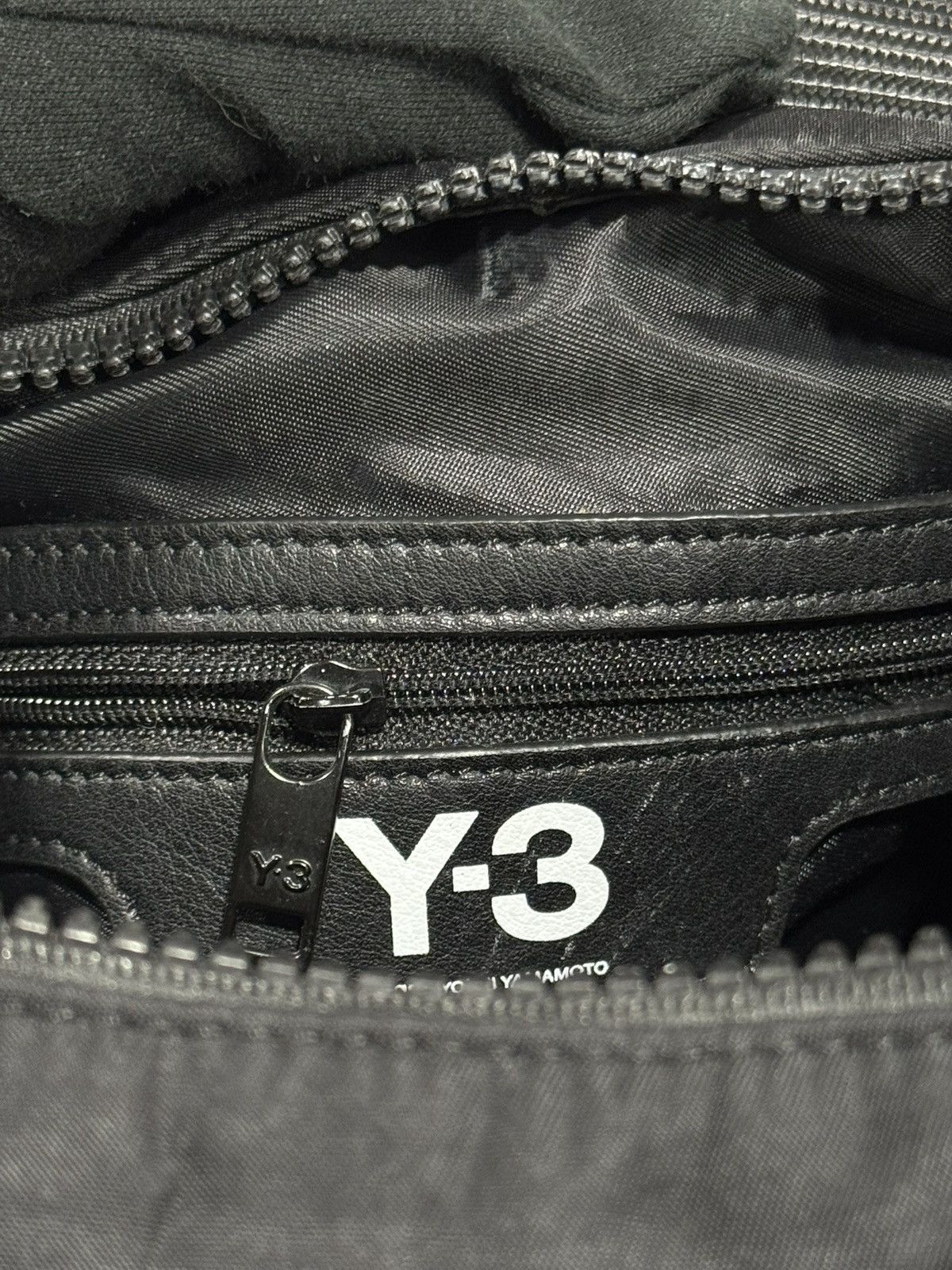Y-3 adidas x Y-3 Yohji Yamamoto Crossbody Mini Duffel Bag Black Size ONE SIZE - 12 Thumbnail