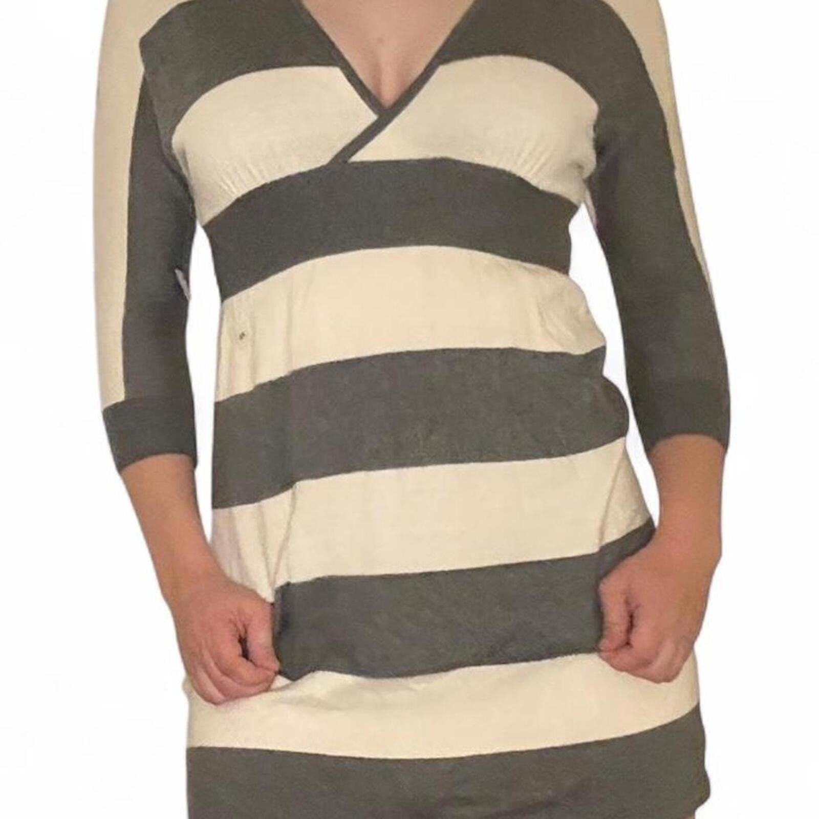 Express Express Striped Mini Dress Size S / US 4 / IT 40 - 2 Thumbnail