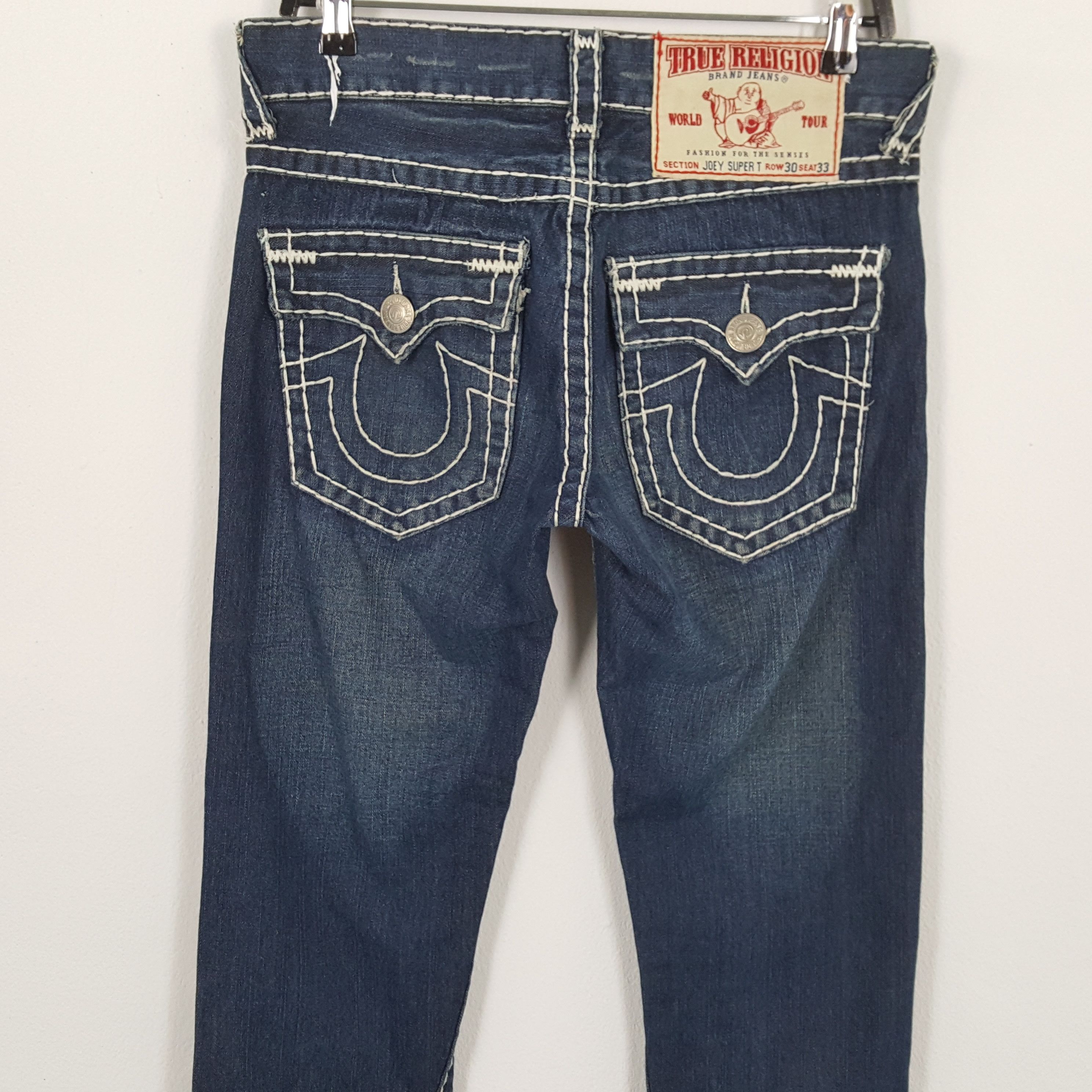 True Religion × Vintage TRUE RELIGION Fashion Streetwear Daily Style Jeans Size US 31 - 2 Thumbnail