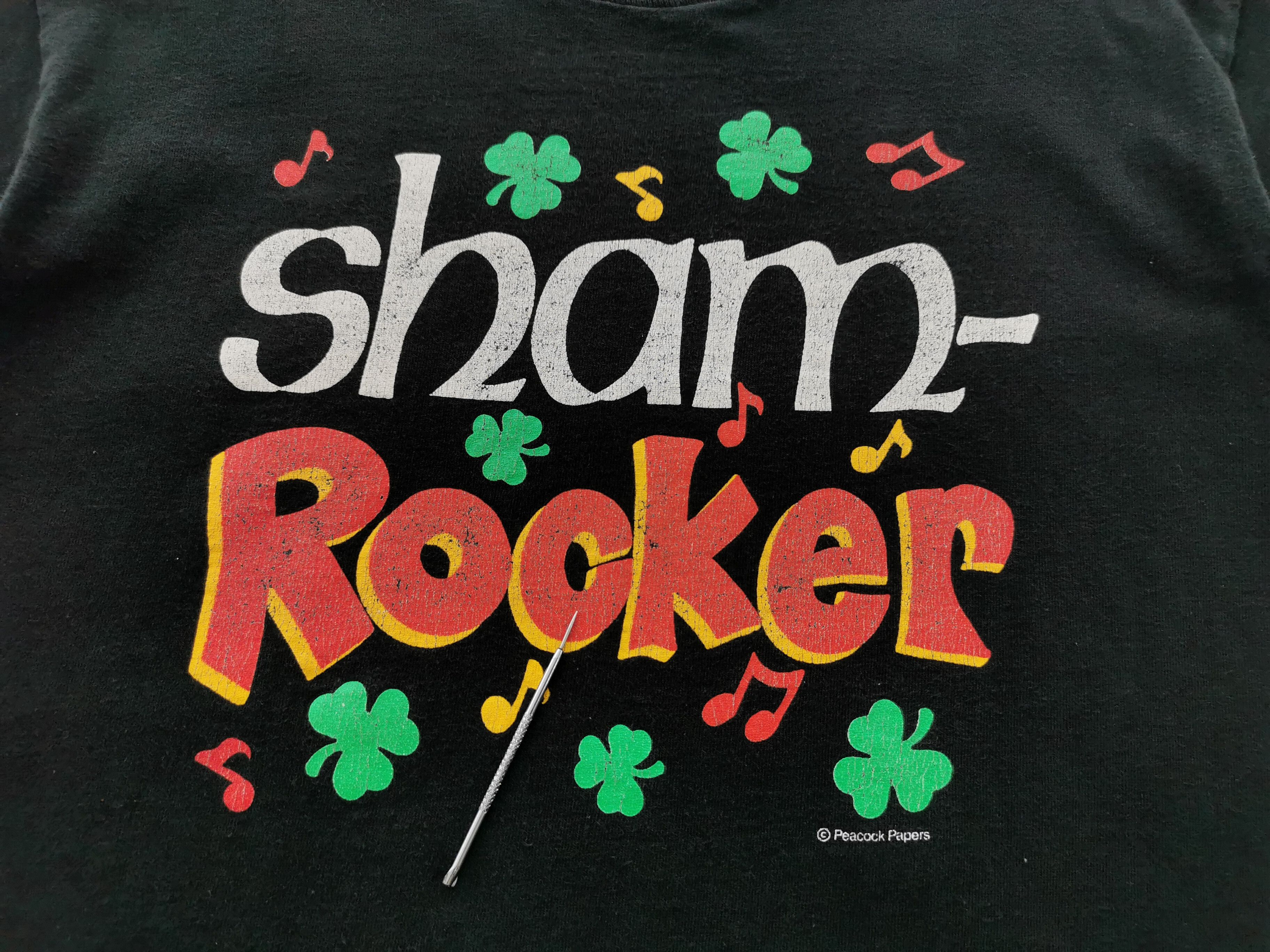 Band Tees Vintage 90s Sham Rocker Band Tee T Shirt Made In USA Size M Size US M / EU 48-50 / 2 - 6 Thumbnail