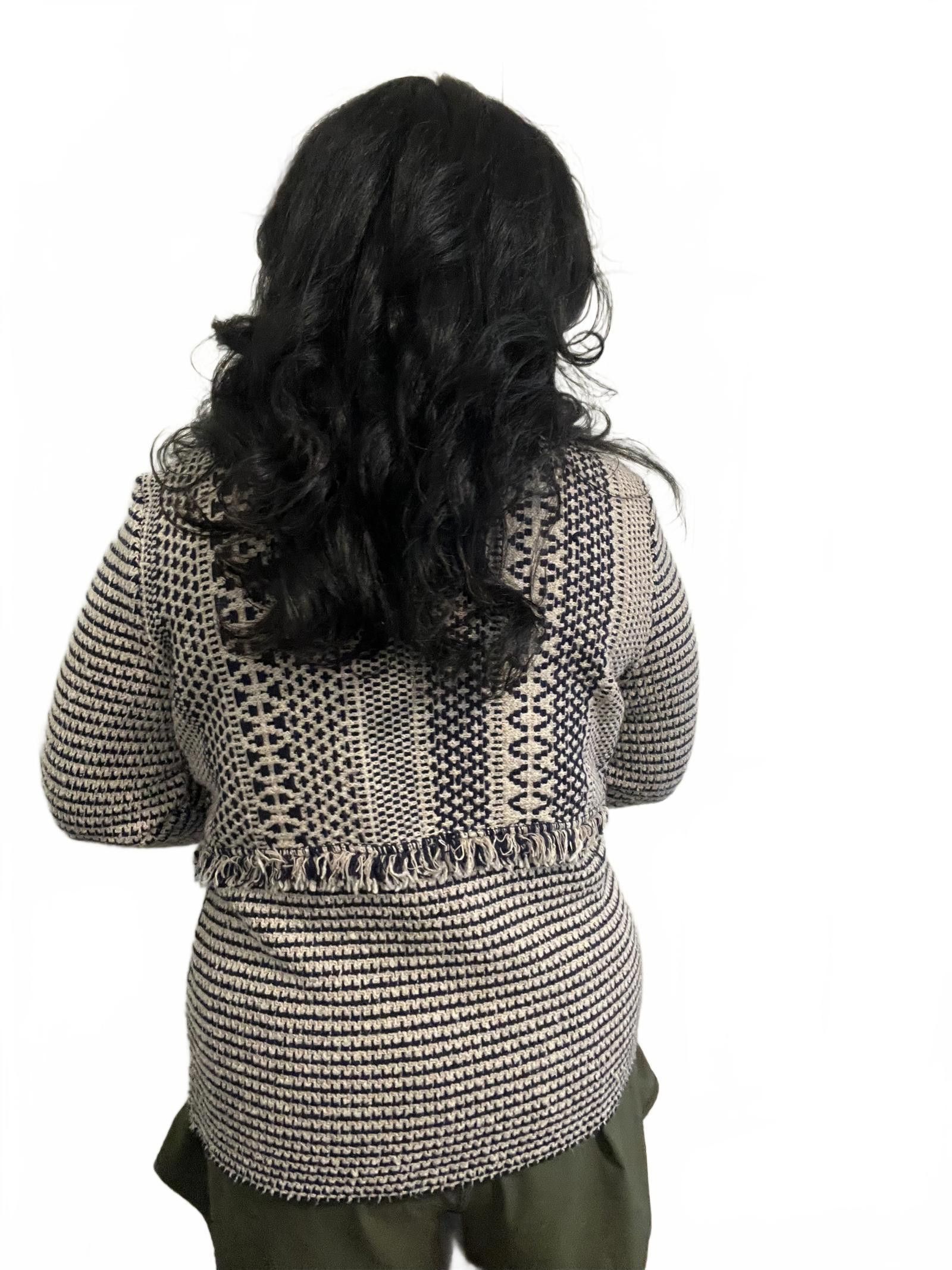 Chicos Chico's Women's Stylish Knit Cardigan - Size 1 Size M / US 6-8 / IT 42-44 - 6 Thumbnail