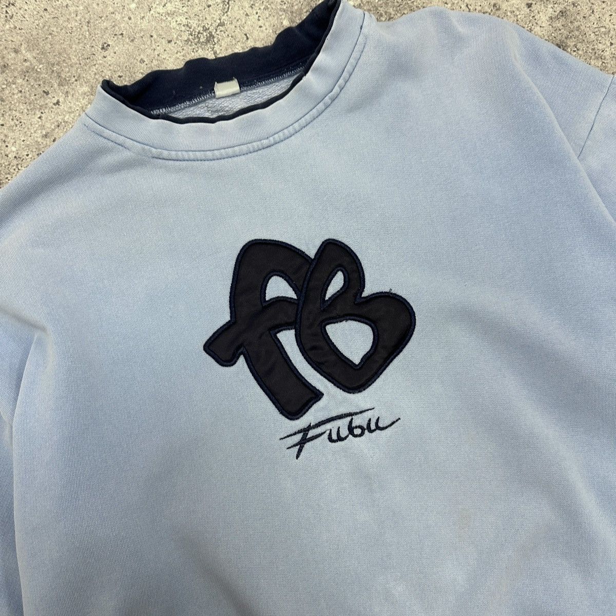 Fubu Vintage 90s Fubu distressed sweatshirt streetwear y2k og rap Size US M / EU 48-50 / 2 - 7 Thumbnail