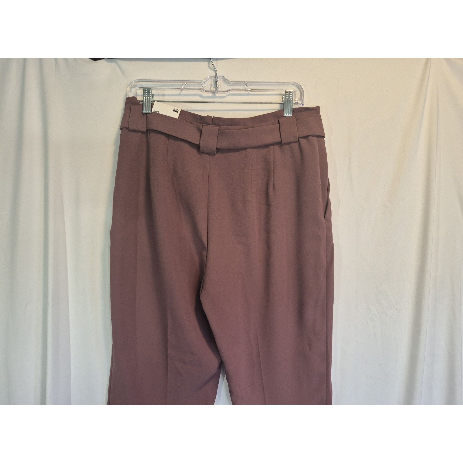 Express New W Tags Express Ankle High Rise *IN BROWN* 10R Pants Size 32" / US 10 / IT 46 - 8 Thumbnail