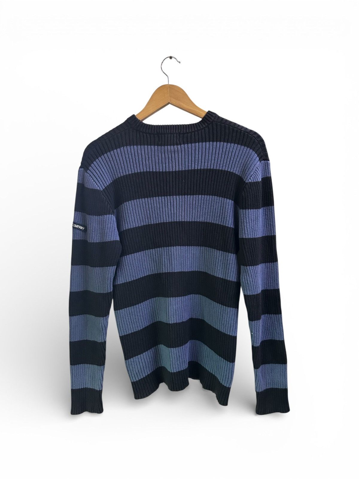 Ralph Lauren 90s Polo Jeans Company Striped Ribbed Sweater Size US M / EU 48-50 / 2 - 3 Thumbnail