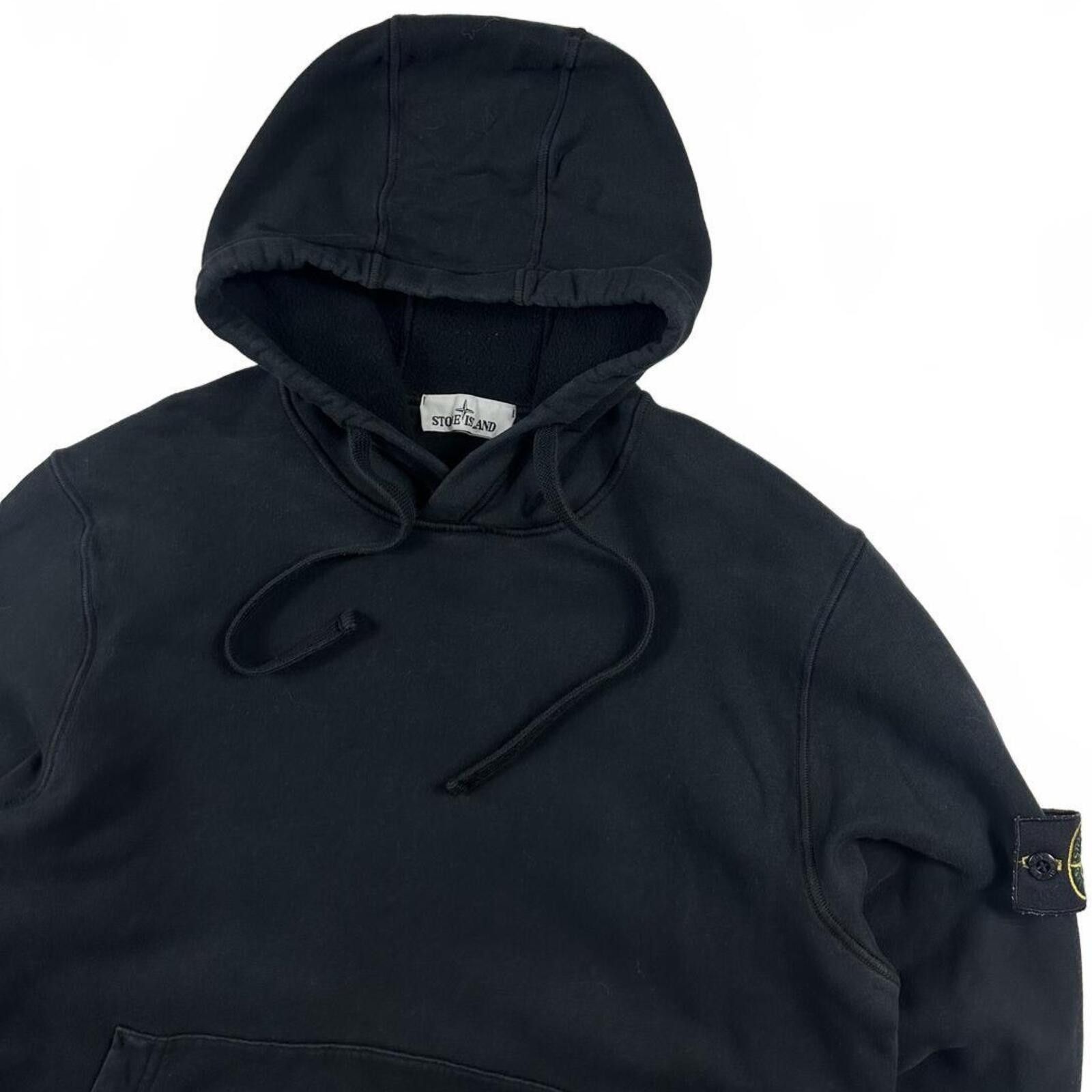 Stone Island Stone Island Cotton Pullover Hoodie Dark Blue Large Size US L / EU 52-54 / 3 - 2 Thumbnail