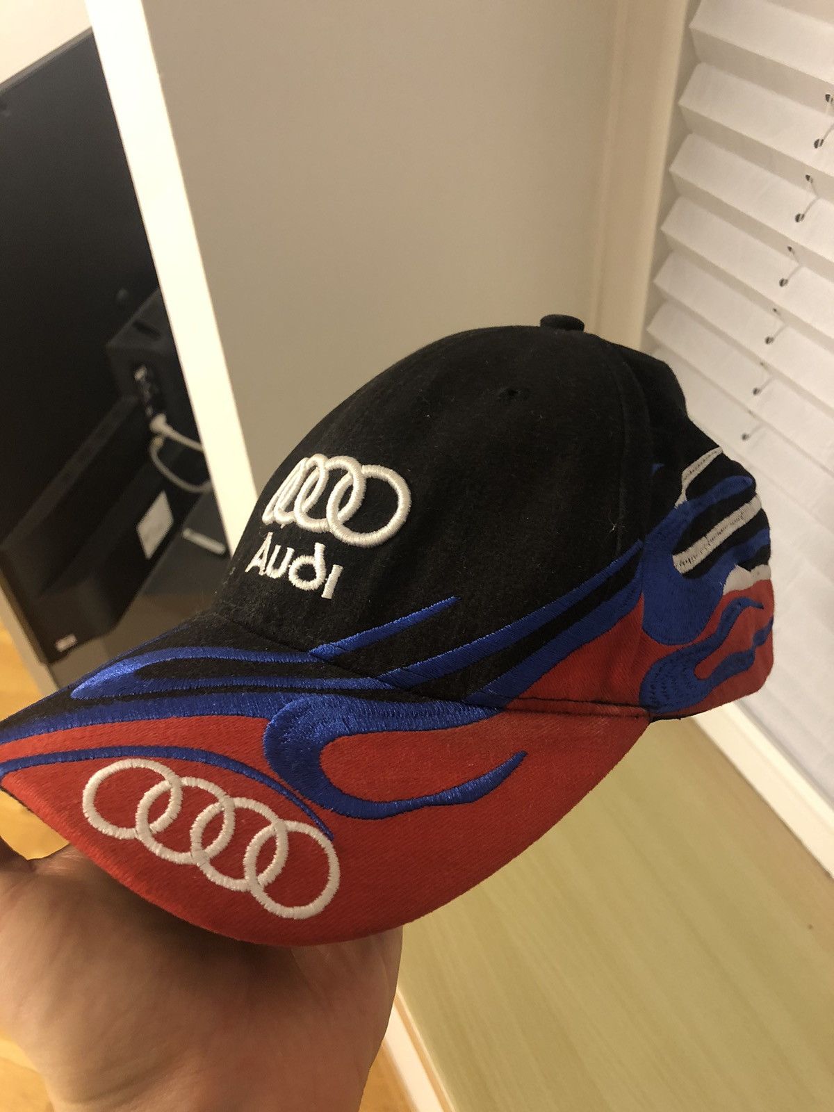 Audi AUDI RACING VINTAGE MESH QUALITY HAT CAP Size ONE SIZE - 5 Thumbnail
