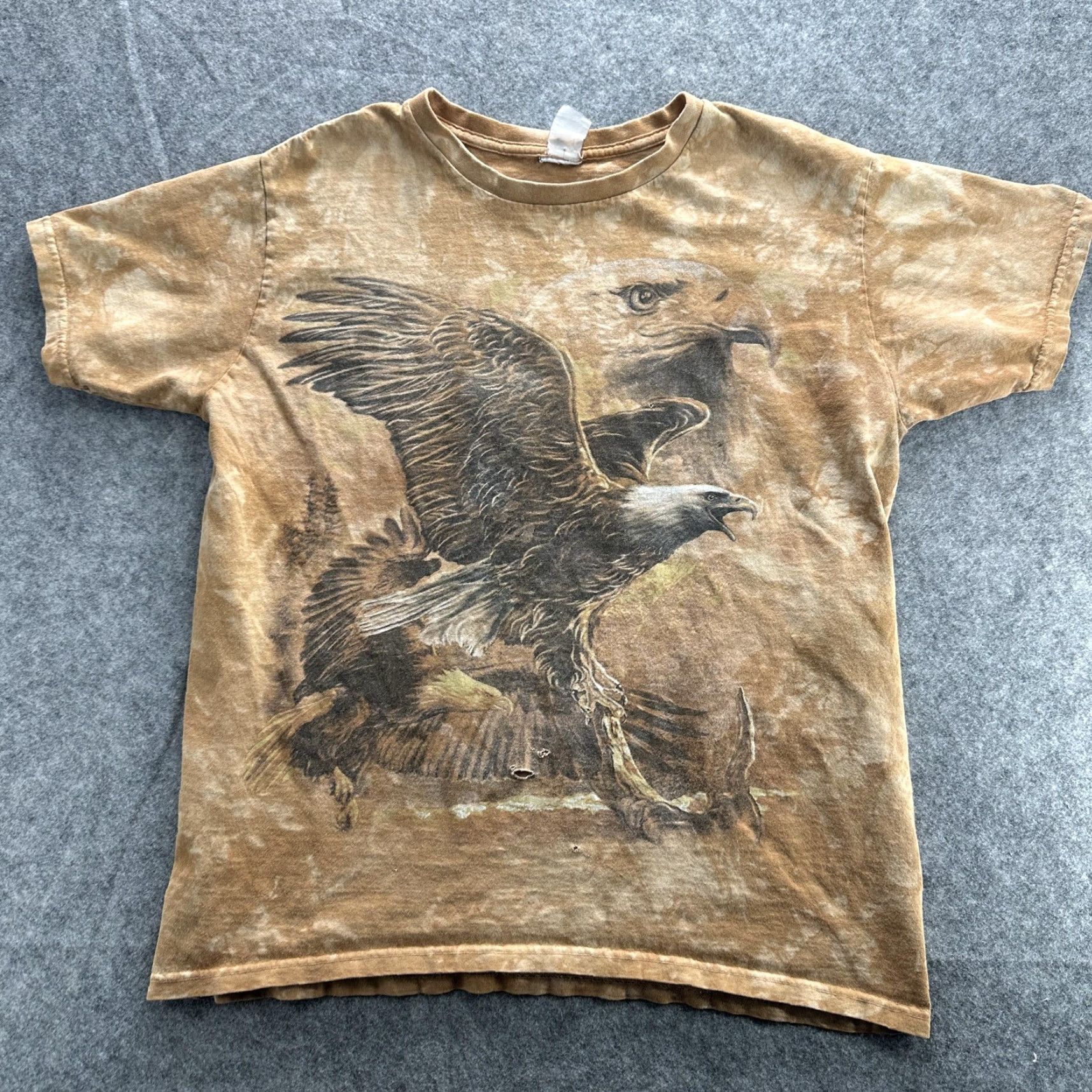 Hudson Vintage Hudson Leather T-Shirt Men Large Brown Eagle Graphic Biker Motorcycle 90s Size US L / EU 52-54 / 3 - 2 Thumbnail