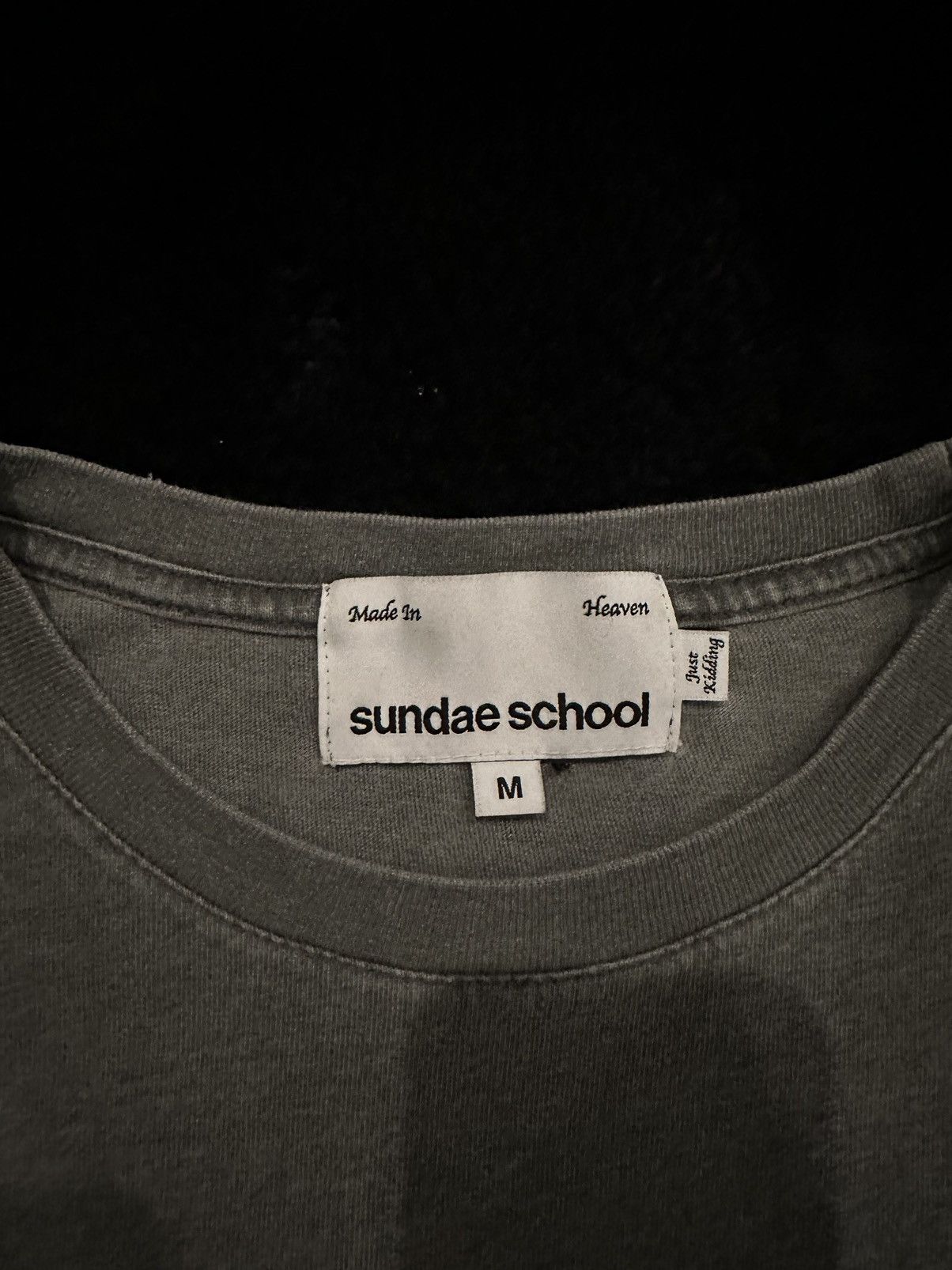 Sundae School Sundae School Discipline(d) Until Dark Tee Gray Size US M / EU 48-50 / 2 - 4 Thumbnail