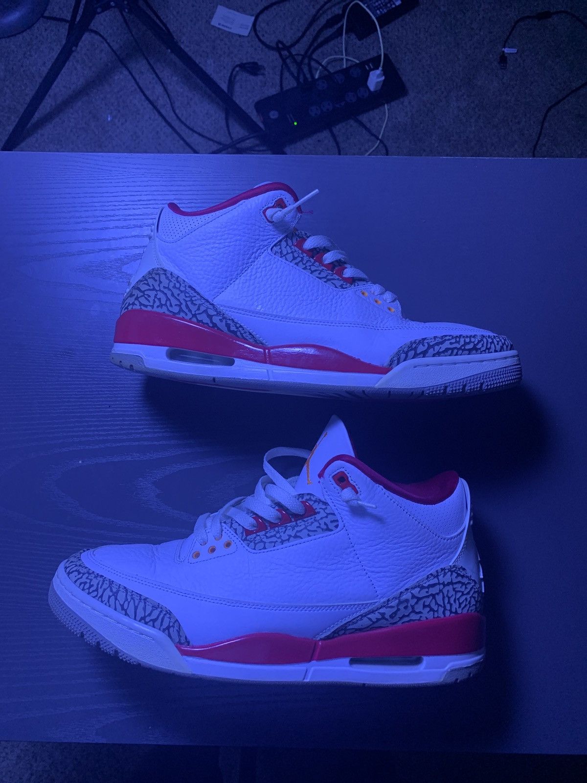 Nike Jordan 3 cardinal red Size US 12 / EU 45 - 1 Thumbnail