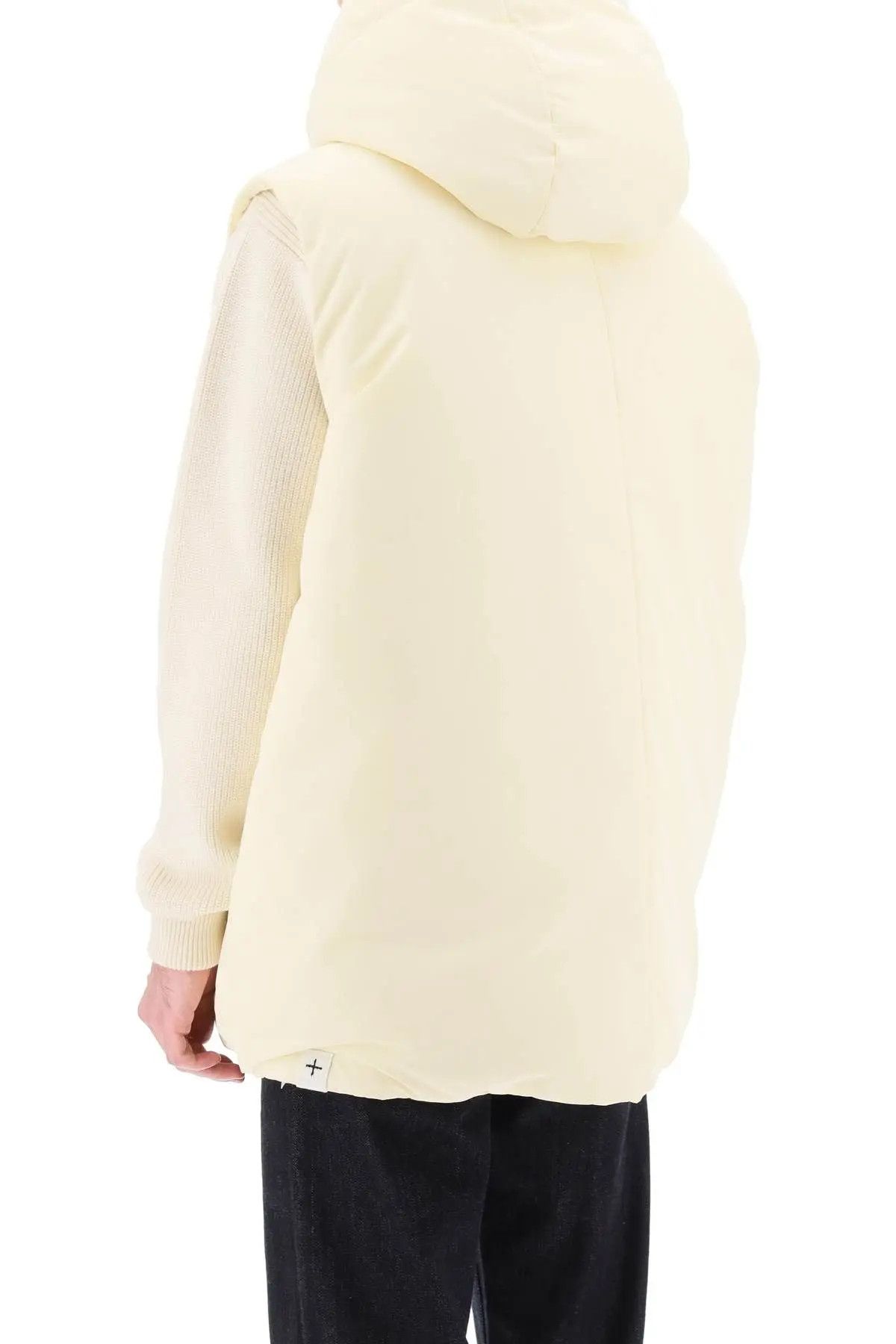 Jil Sander Jil Sander+ BNWT 2023 Oversized Hooded Down Vest Size US L / EU 52-54 / 3 - 4 Thumbnail