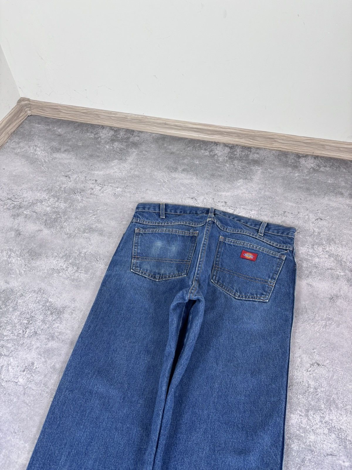 Dickies Dickies Men’s Denim Jeans Blue Regular Fit 9393RNB Size US 36 / EU 52 - 4 Thumbnail