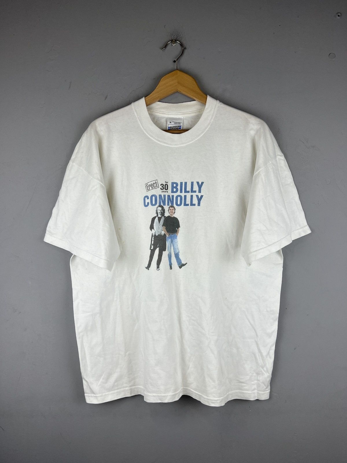 Band Tees × Vintage Vintage 90s Billy Connolly Live Tour PLAYBILL Size XL Size US XL / EU 56 / 4 - 1 Thumbnail