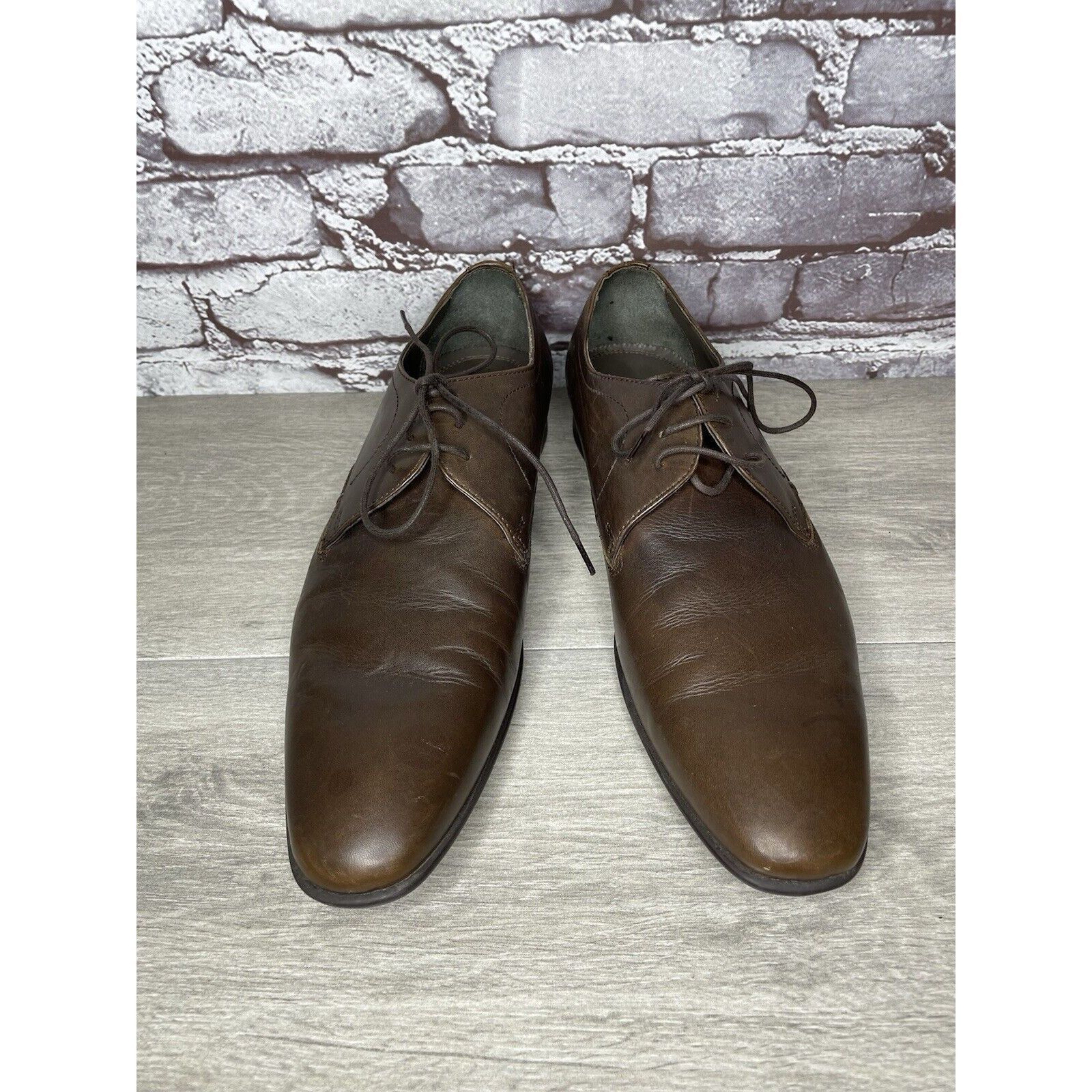 princess polly baby blue dress Zara Zara Man Brown Leather Derby Dress Oxfords Lace Up Shoes Men