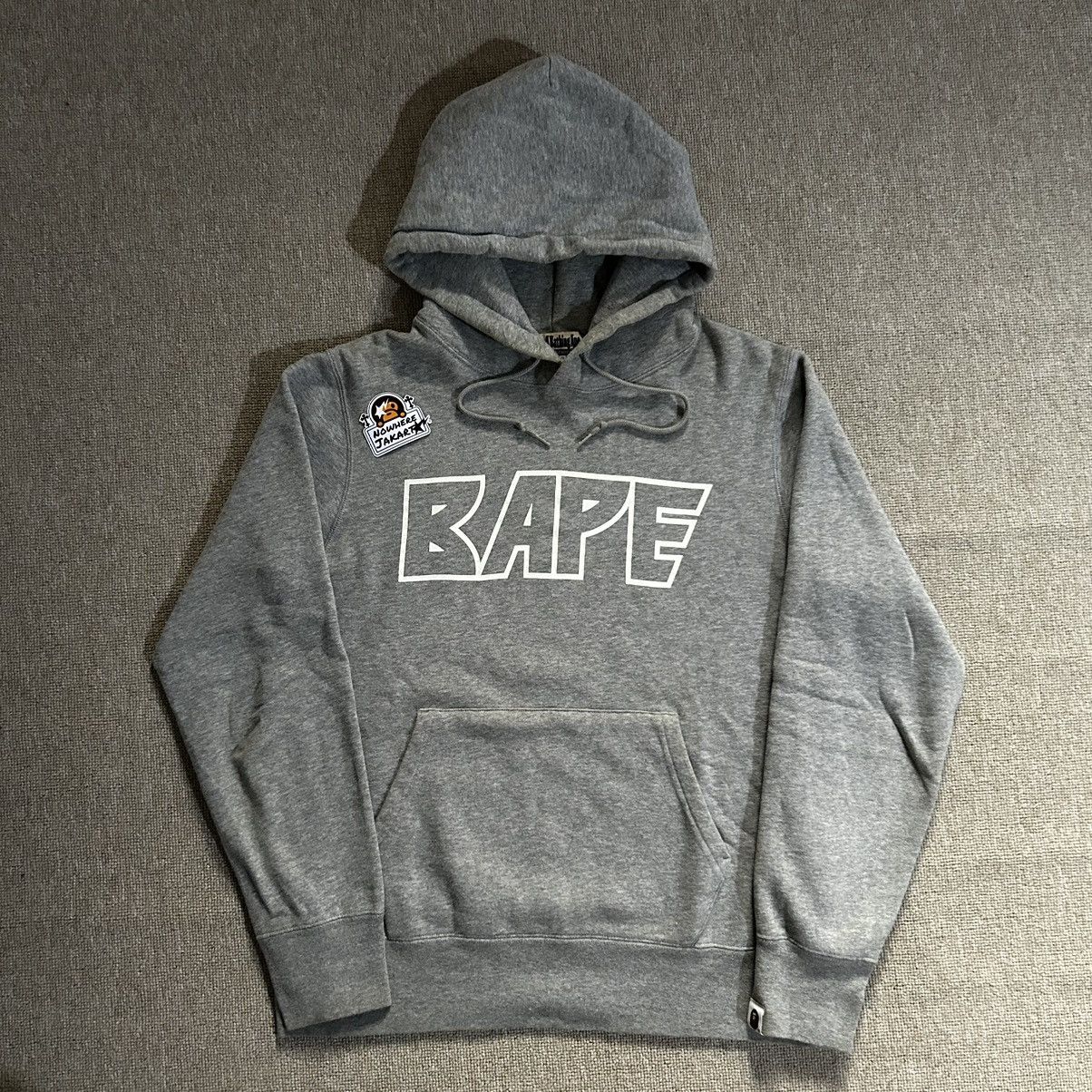 Bape Kiss Logo Hoodie | Grailed