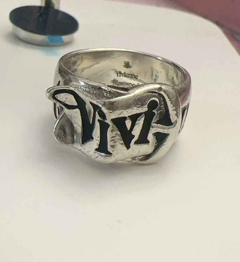 Vivienne Westwood vivienne westwood saturn ring in silver Size ONE SIZE - 1 Thumbnail