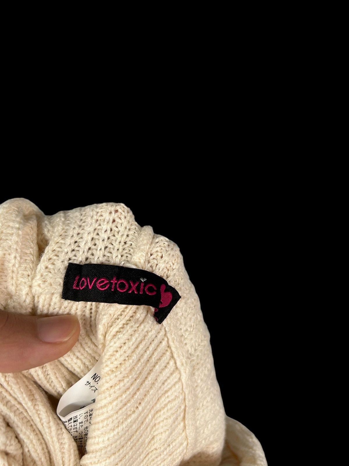 Japanese Brand × Kapital × Vintage Balaclava Masked Japanese Brand Lovetocix Knitt Big Beanie Size ONE SIZE - 4 Thumbnail