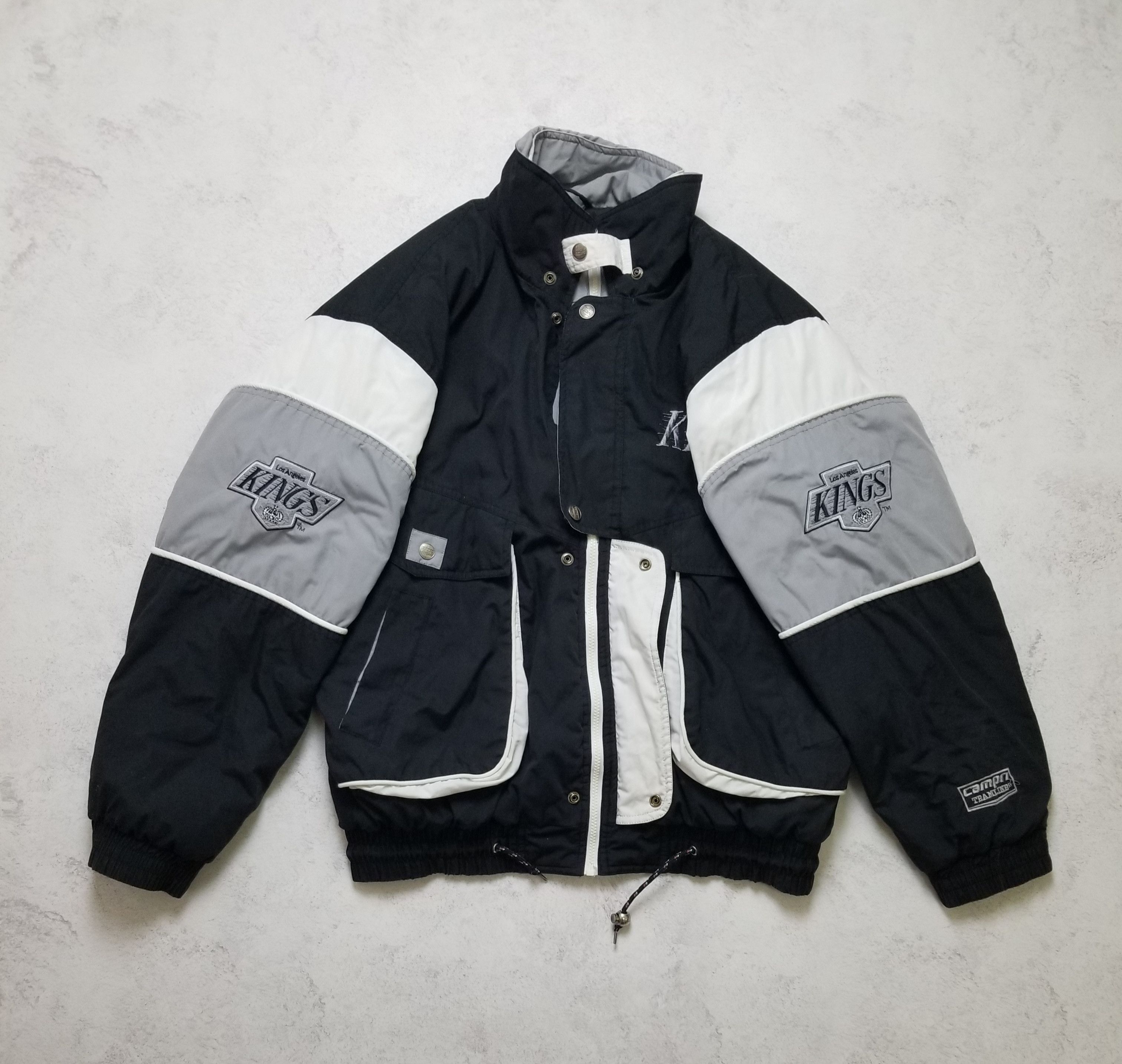 Other Vintage Los Angeles Kings NHL Campri Teamline Hockey Jacket Size US XL / EU 56 / 4 - 3 Thumbnail