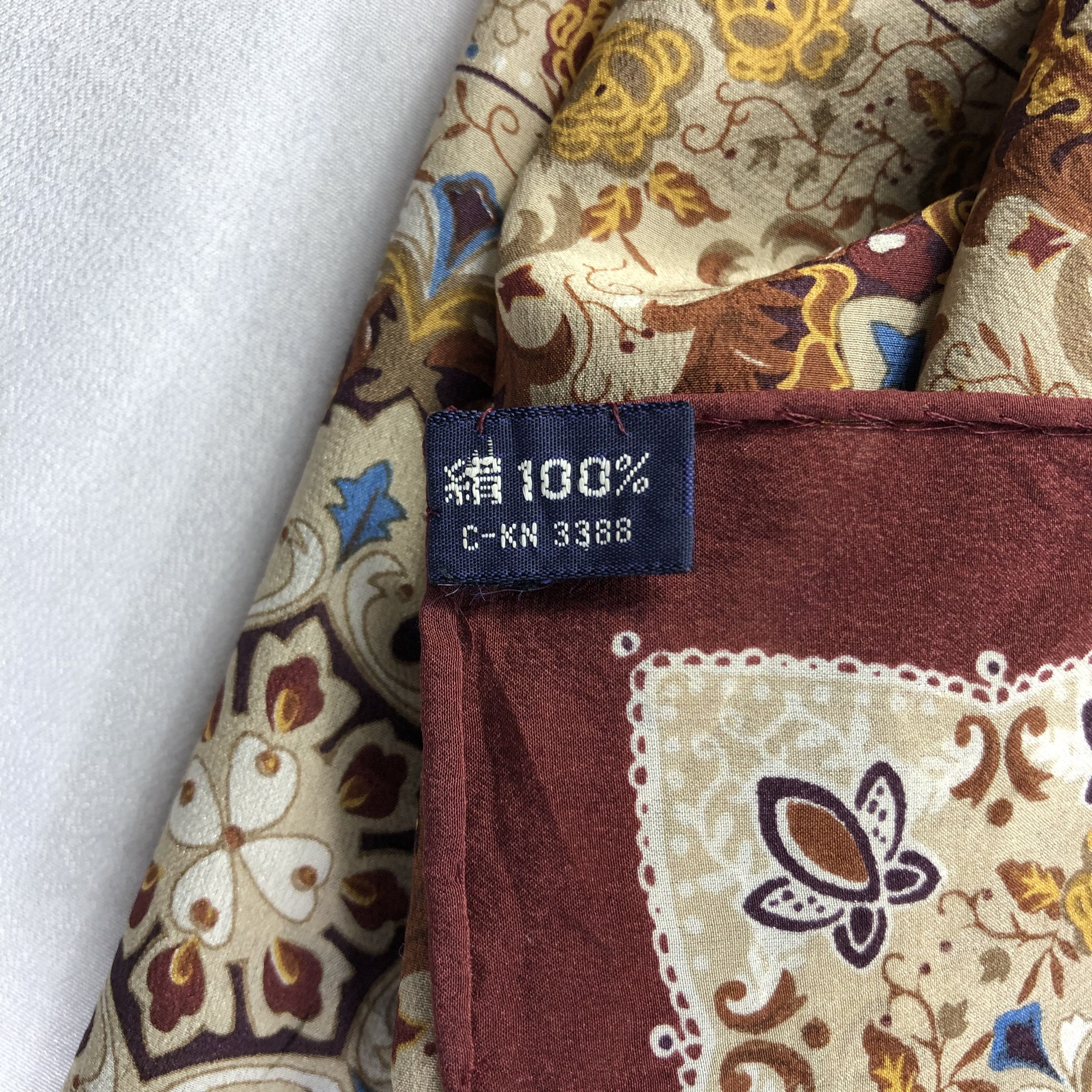 Vintage Vintage Silk Scarf Size ONE SIZE - 6 Thumbnail