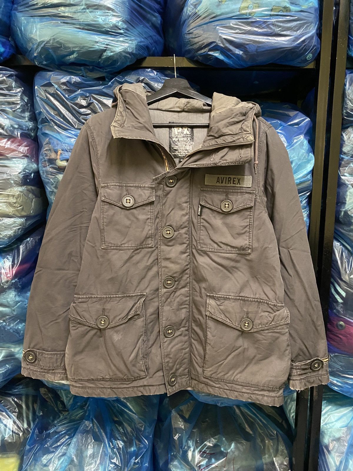 Avirex AVIREX PX Military Field Jacket - Tactical Army Green Parka Size US M / EU 48-50 / 2 - 1 Thumbnail