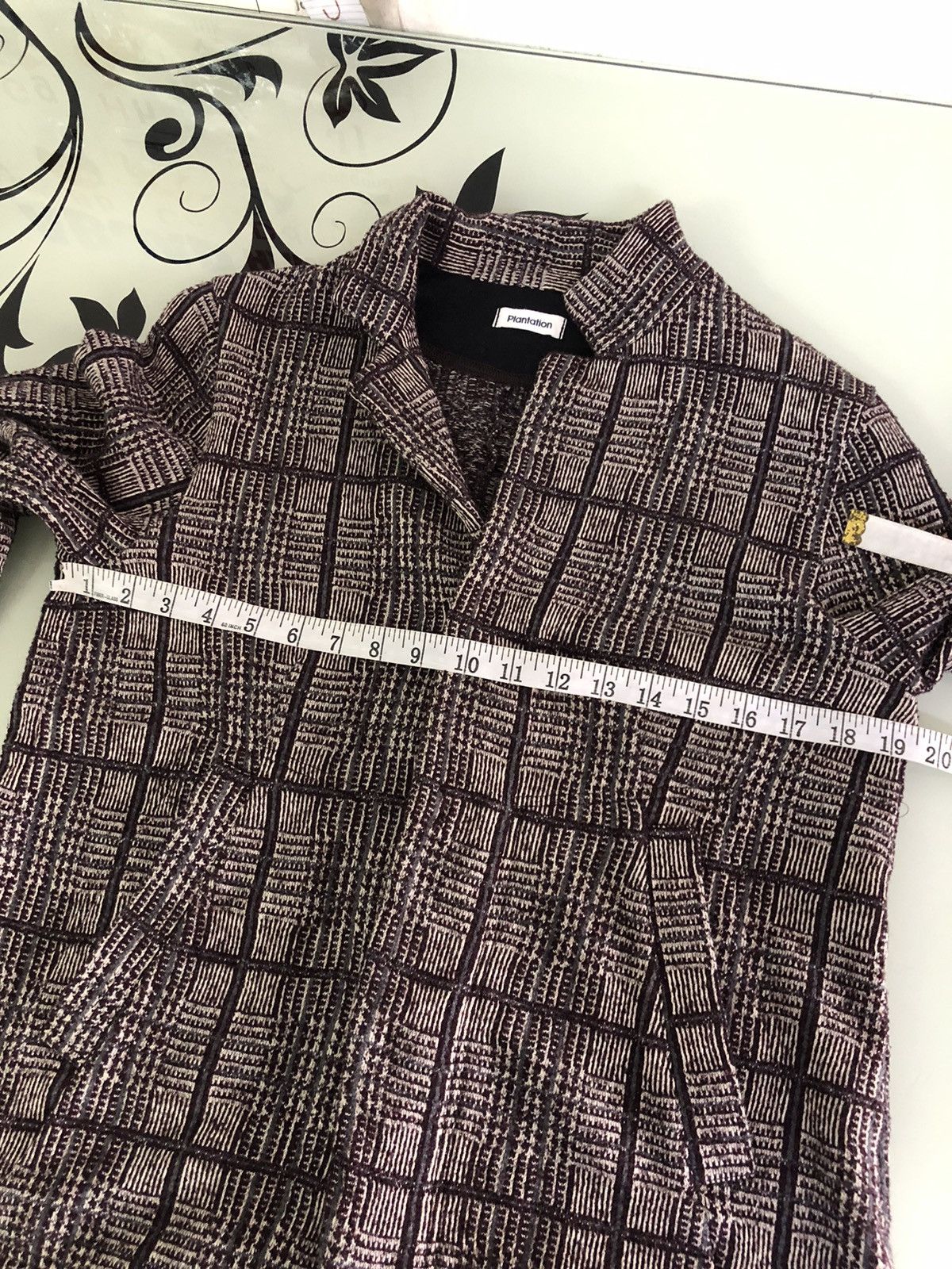 Issey Miyake Issey Miyake Plantation Tartan Tweed Cotton Blazer Jacket Size M / US 6-8 / IT 42-44 - 19 Thumbnail