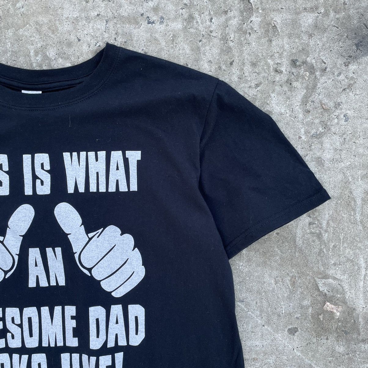 Vintage Vintage T-shirts Joke Humor This Is What An Awesome Dad Y2K Size US L / EU 52-54 / 3 - 5 Thumbnail