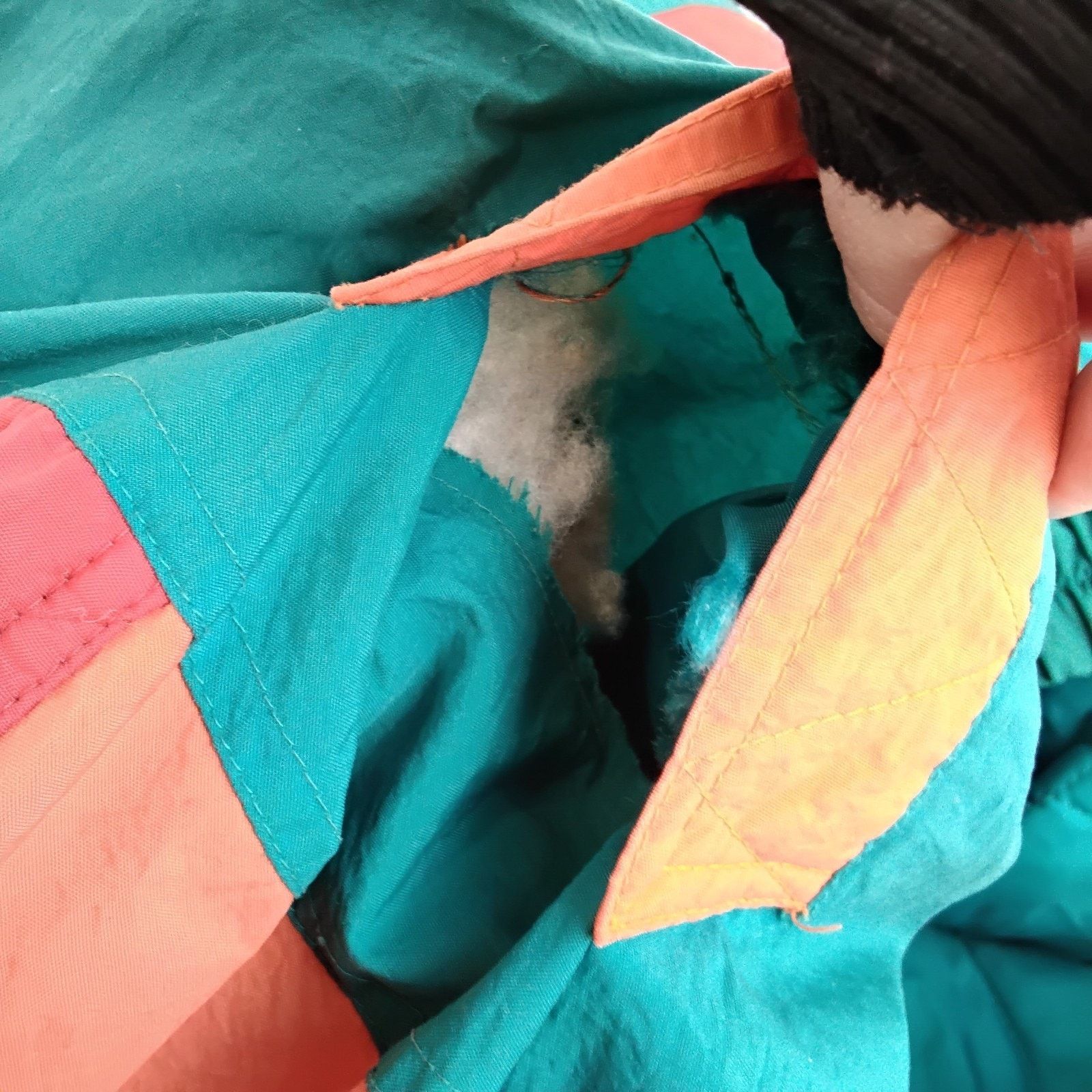 Other Pro Spirit Ski Jacket Men's XLT Teal and Red VTG Torn Pocket Size US XL / EU 56 / 4 - 9 Thumbnail