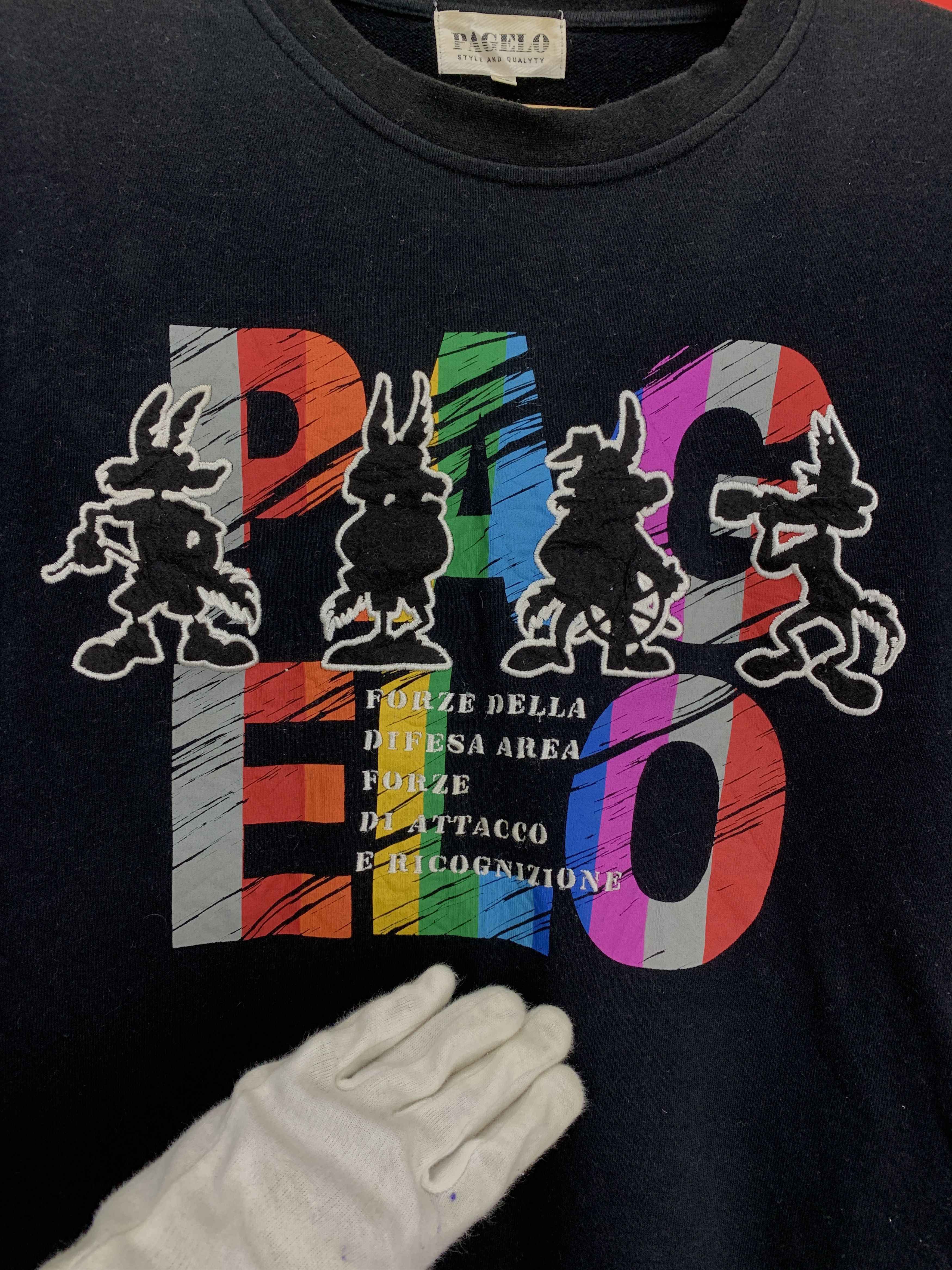 Japanese Brand PAGELO Crew Neck Sweatshirt #2134/18 Size US L / EU 52-54 / 3 - 2 Thumbnail
