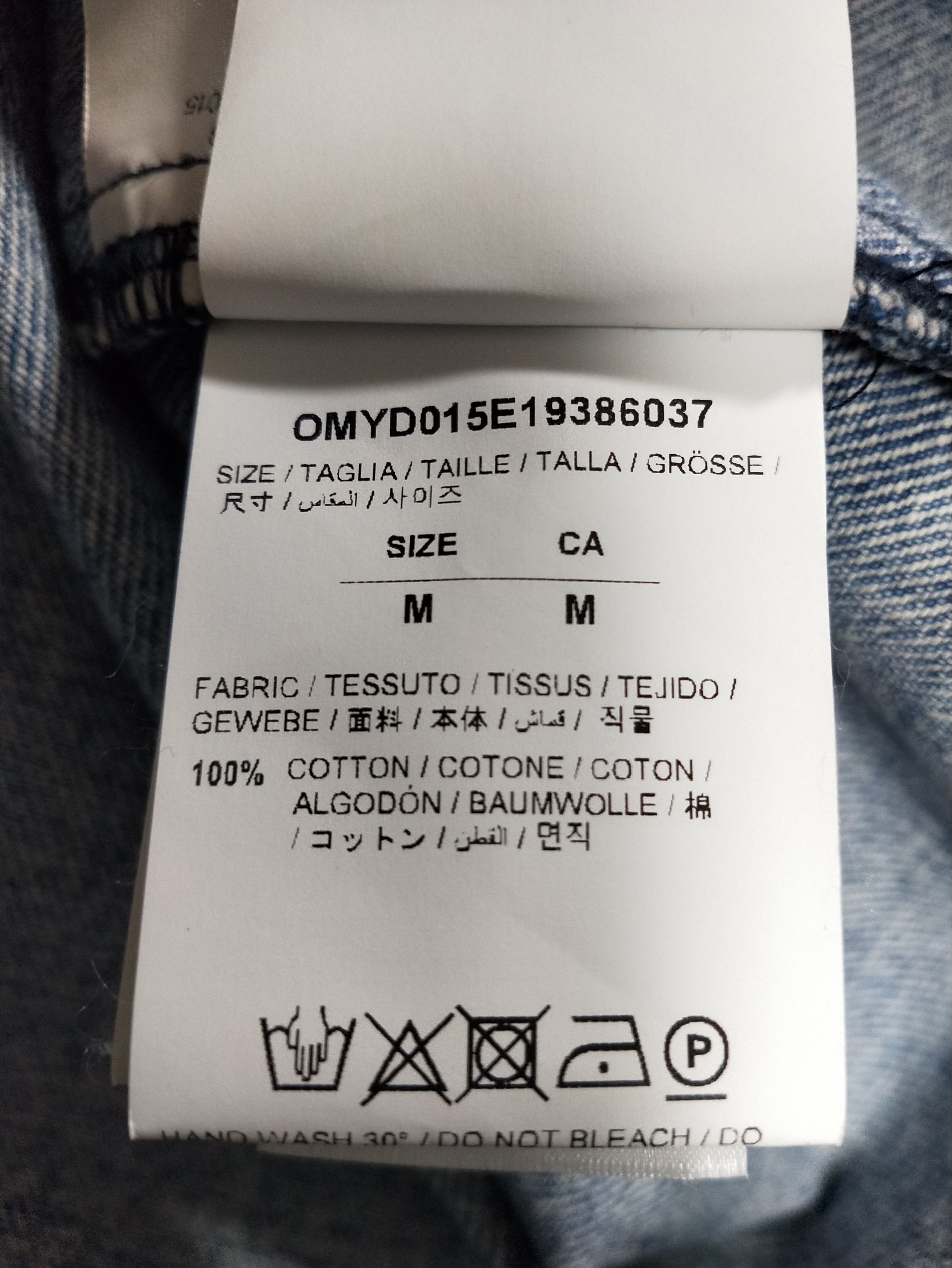 Off-White Doodle Arrow Denim Shirt Size US M / EU 48-50 / 2 - 6 Thumbnail